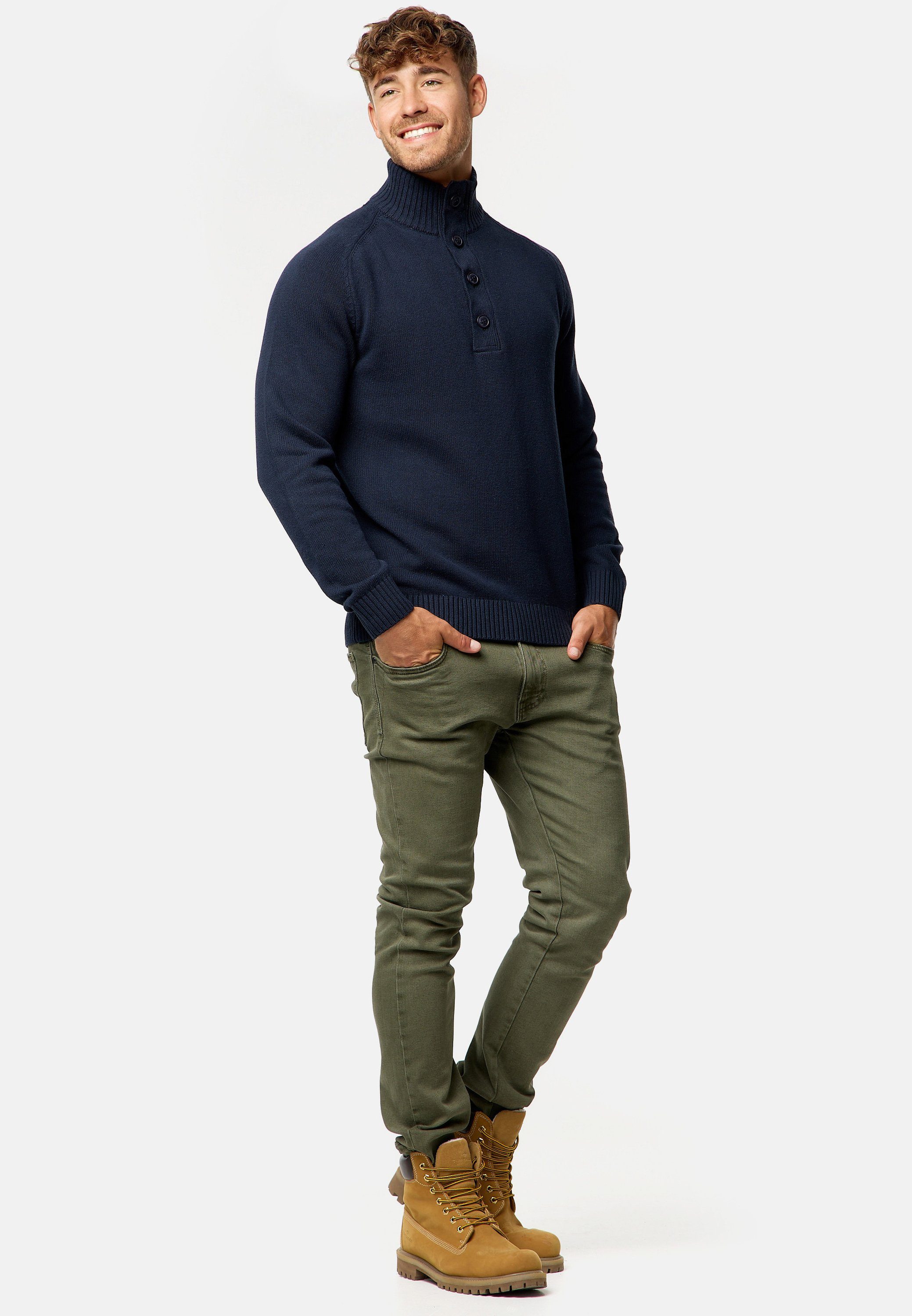 Indicode Strickpullover Herren INIsalu Pullover Herrenpullover