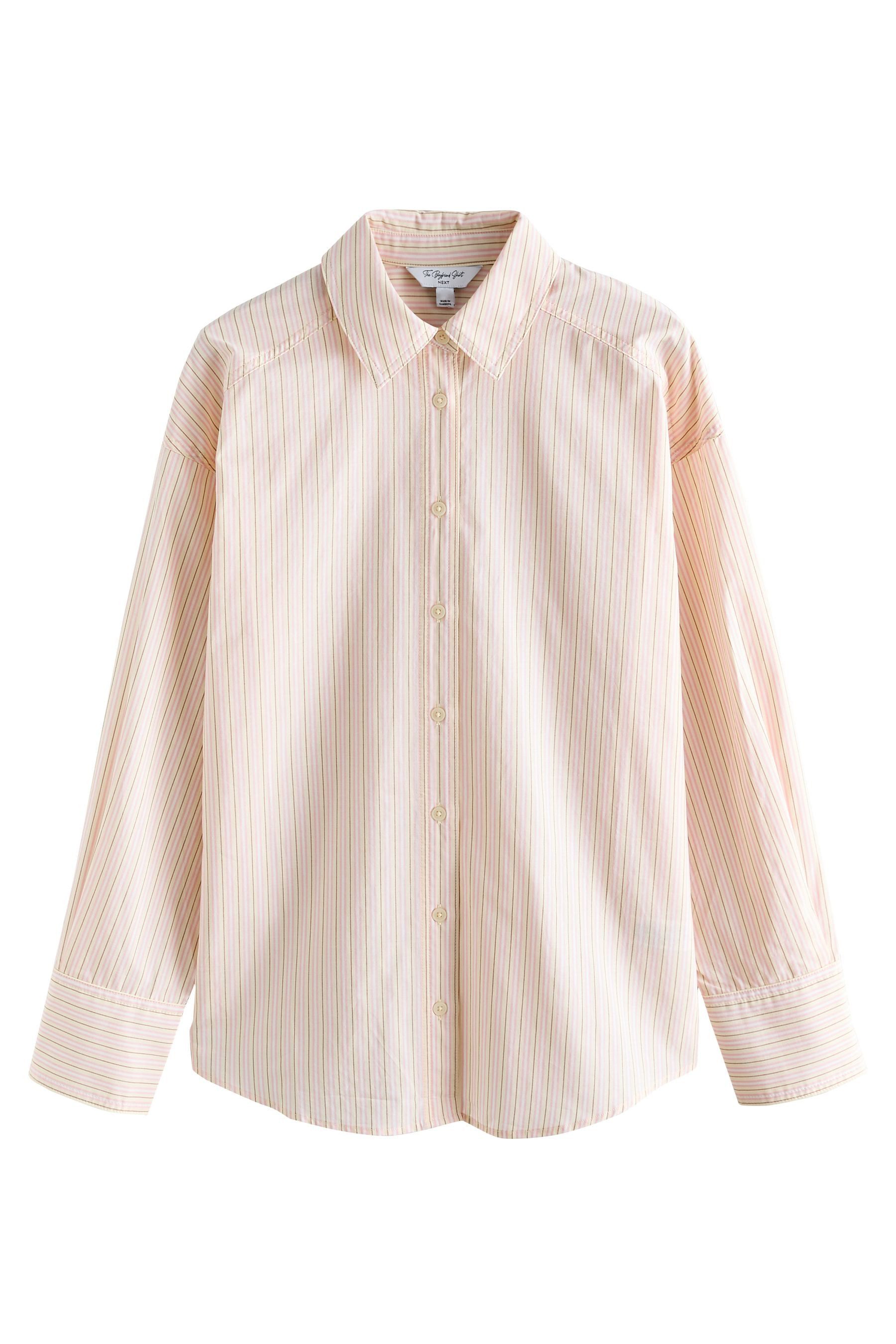 Next Hemdbluse Oversized Fit Boyfriend-Hemd mit langen Ärmeln (1-tlg)