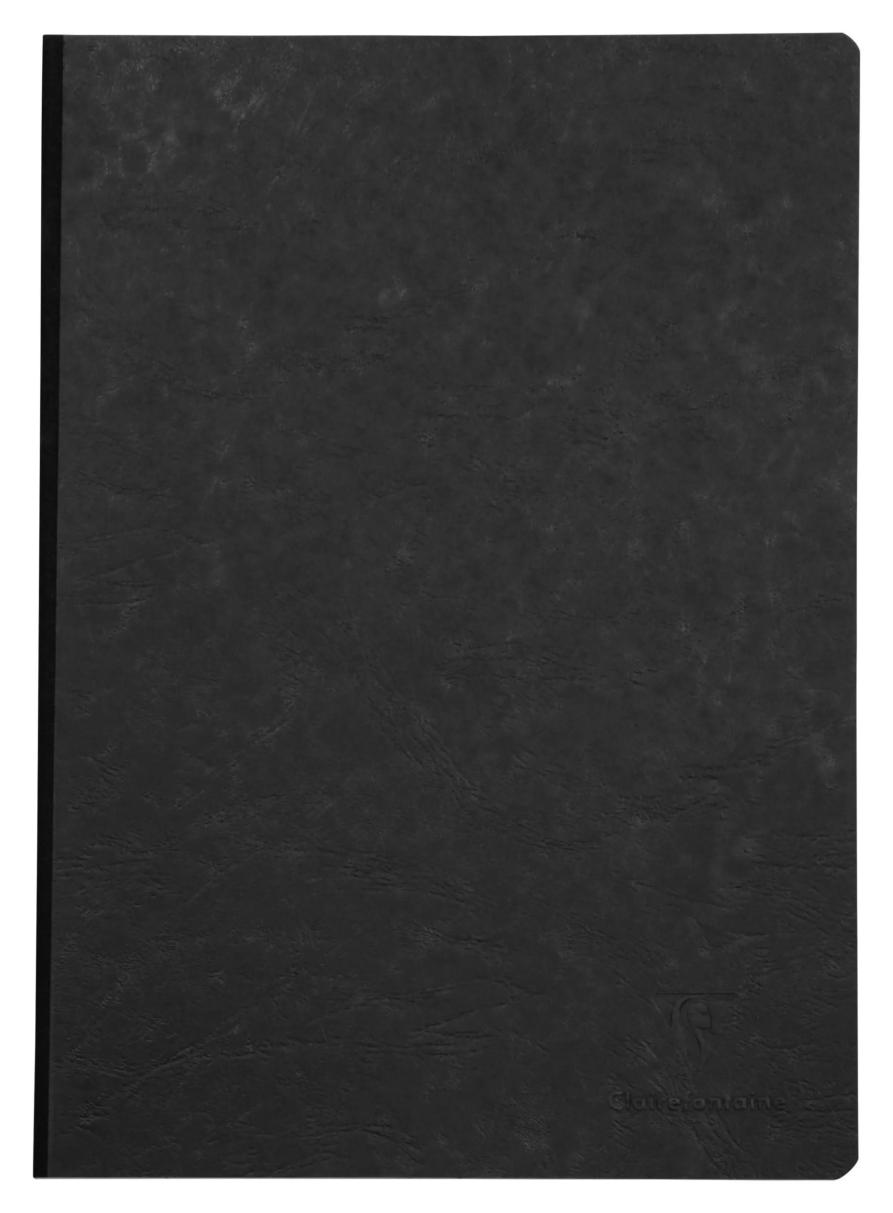 CLAIREFONTAINE Notizbuch 5x Notizbuch AgeBag A4 Leine liniert 96 Blatt - Schwarz 791461C, Linicolor, Age Bag und Europa