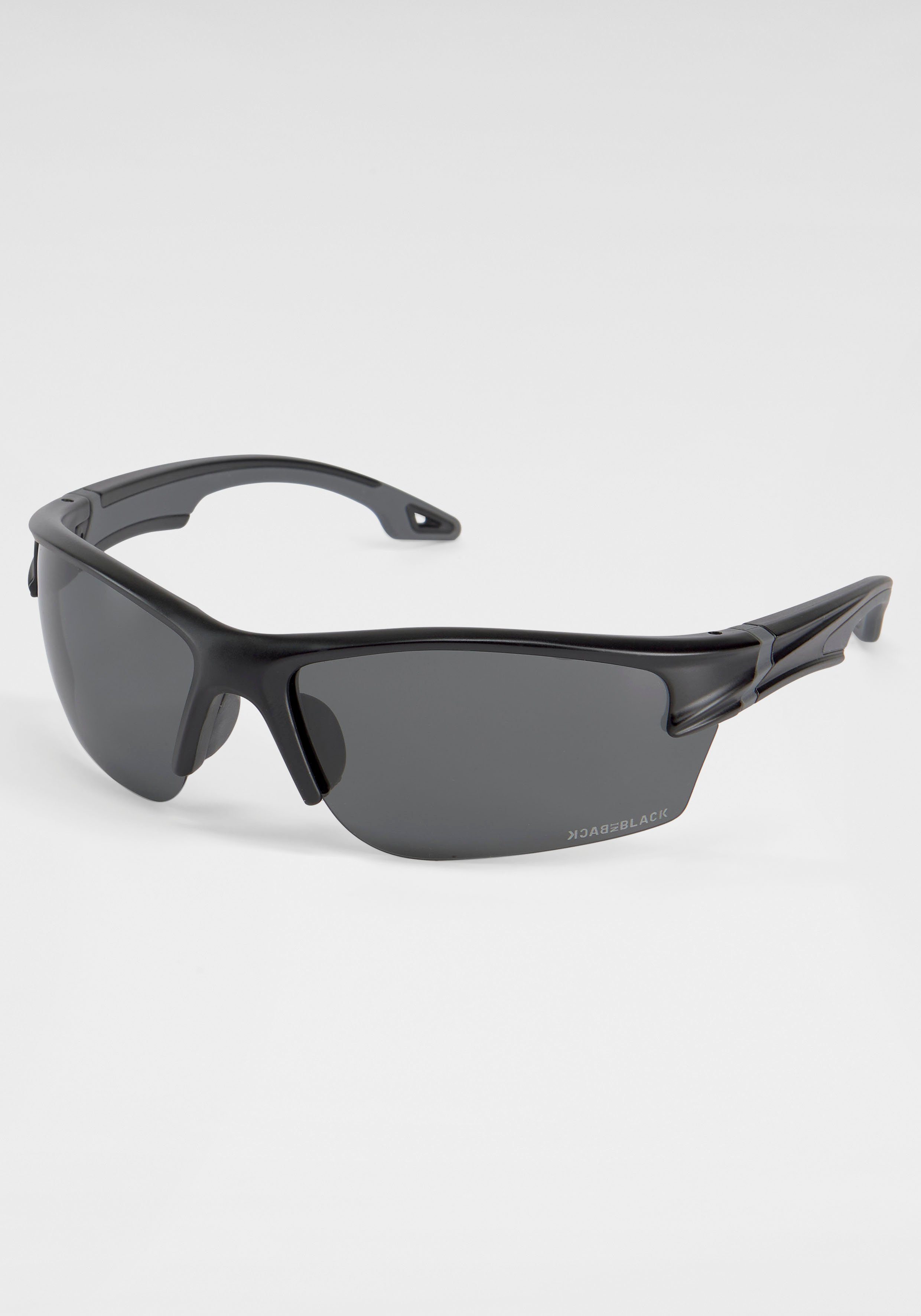 BACK IN BLACK Eyewear Sonnenbrille, Sportliche Sonnenbrille