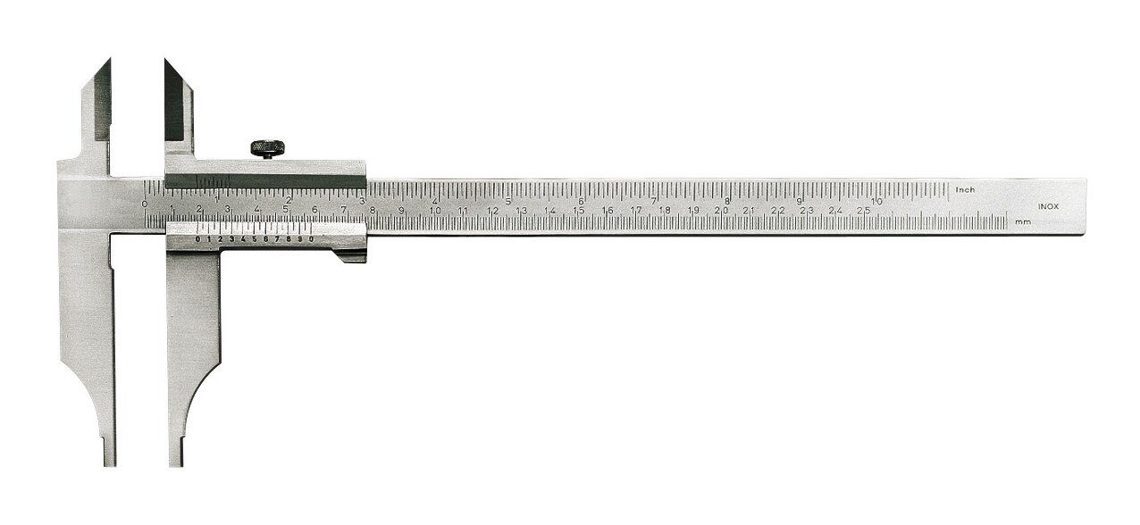 forum® Messschieber, Werkstatt mit Spitze 500 x 150 mm ohne Feineinstellung