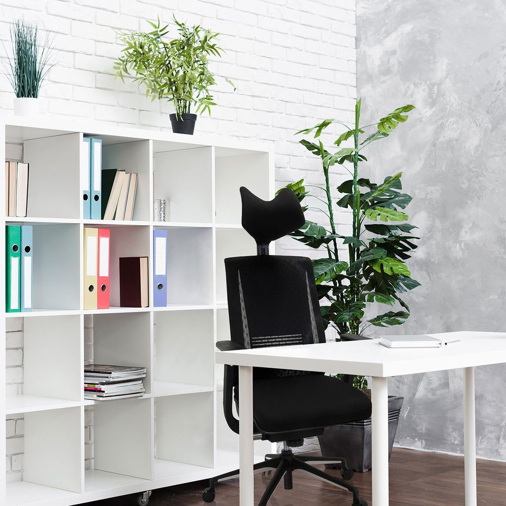 hjh OFFICE Drehstuhl St), MA MOVE Bürostuhl Profi ergonomisch Stoff/Netzstoff (1 Schreibtischstuhl