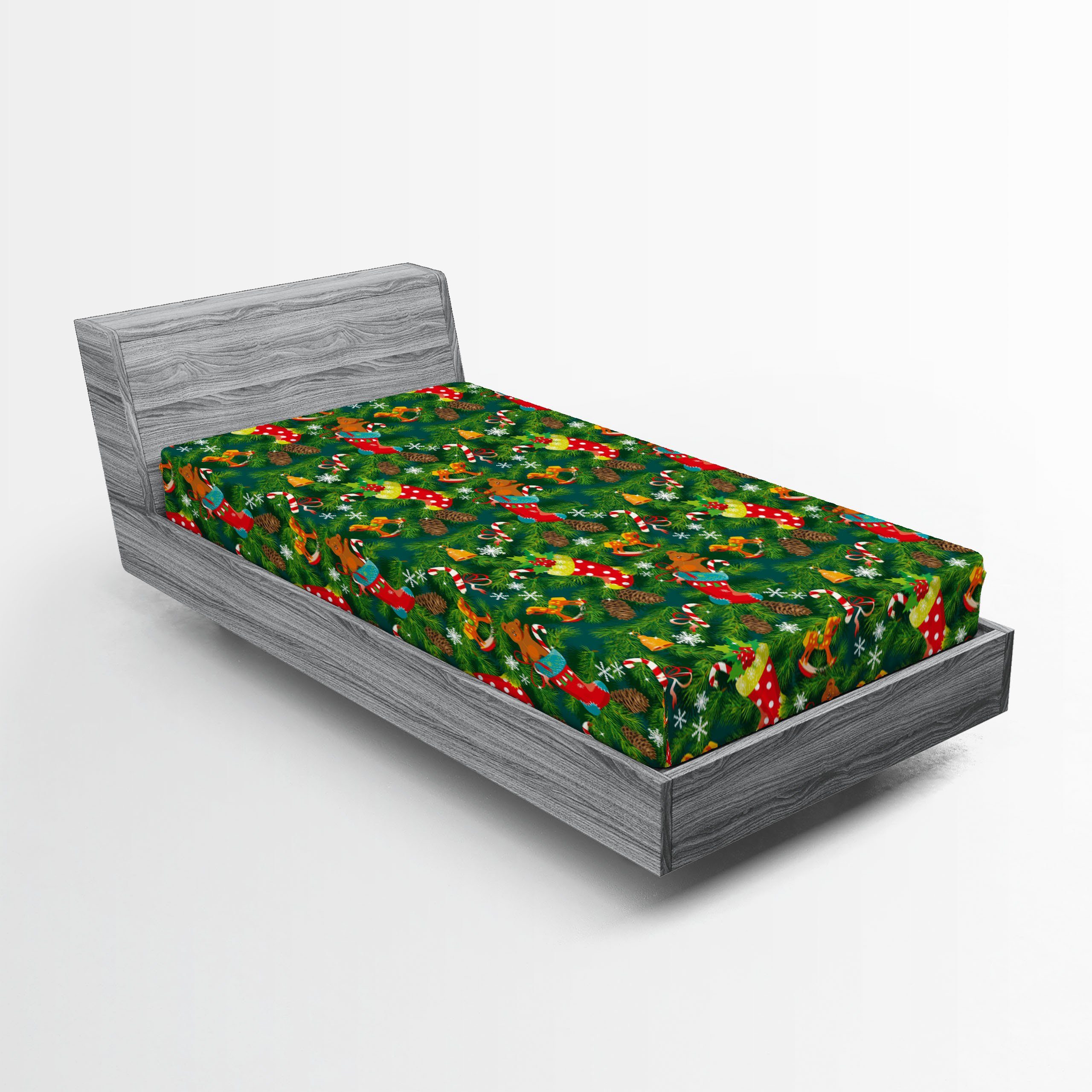 Abakuhaus Spannbettlaken Soft Dekorativer Stoff Bettwäsche Rund-um Elastisc günstig online kaufen