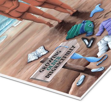 Posterlounge Forex-Bild Peter Adderley, Älter werden, schändlich, Badezimmer Maritim Malerei