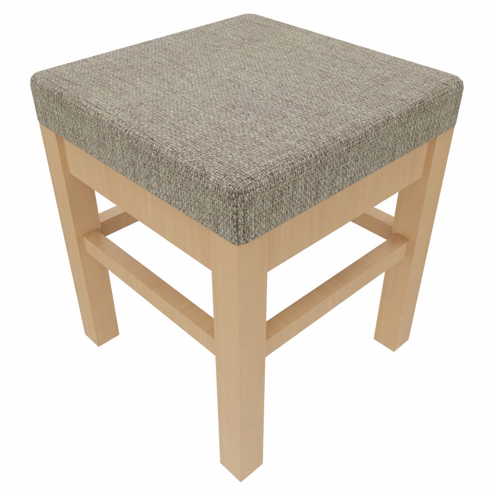 einrichtungsdesign24 Sitzhocker Schwerlasthocker Alexander – Robuster Sitzhocker mit 52cm Sitzhöhe, Belastbar bis 250kg