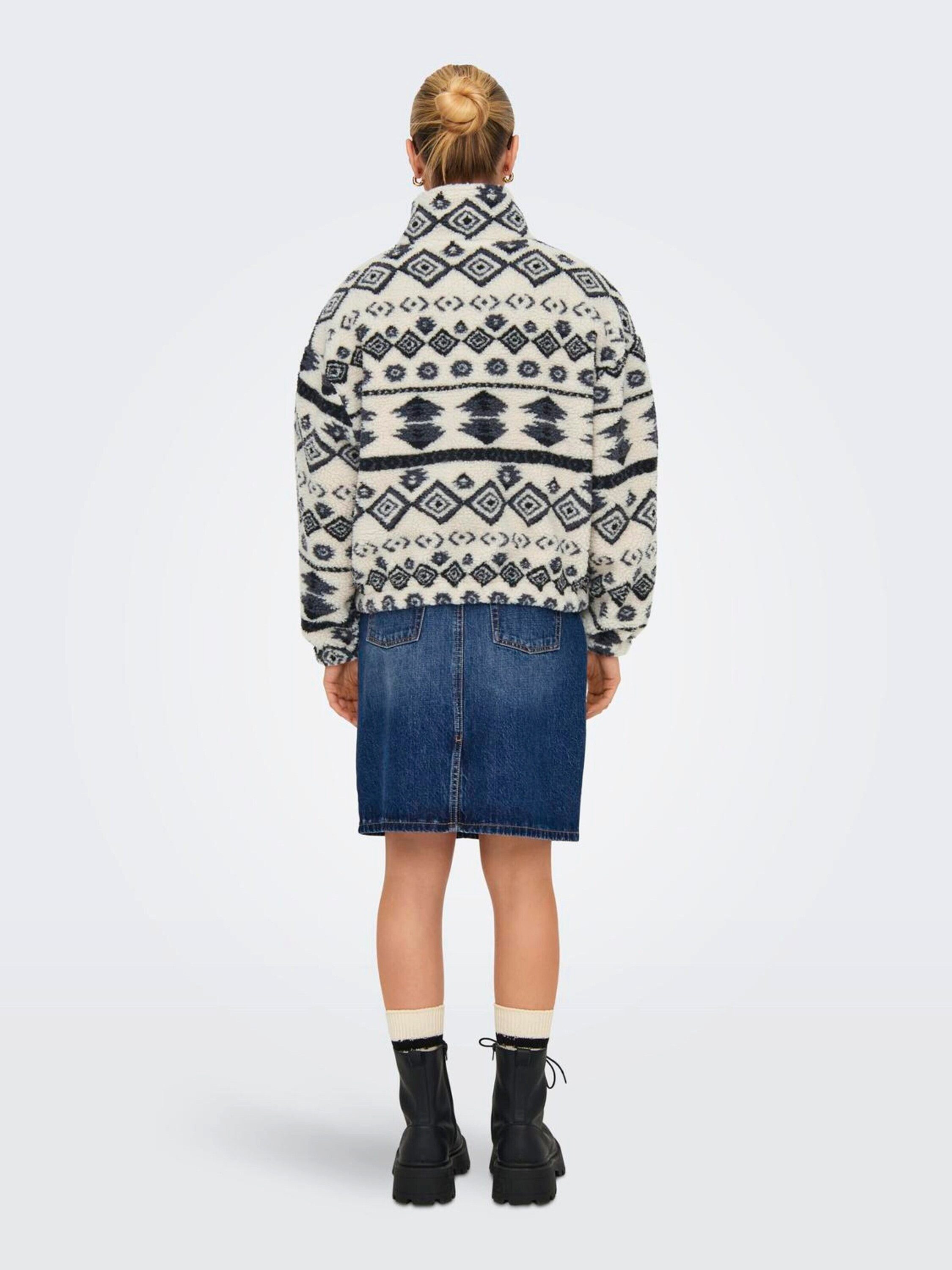 ONLY Sweatshirt ONLJANNE (1-tlg) Plain/ohne Details – Bild 4 von 5