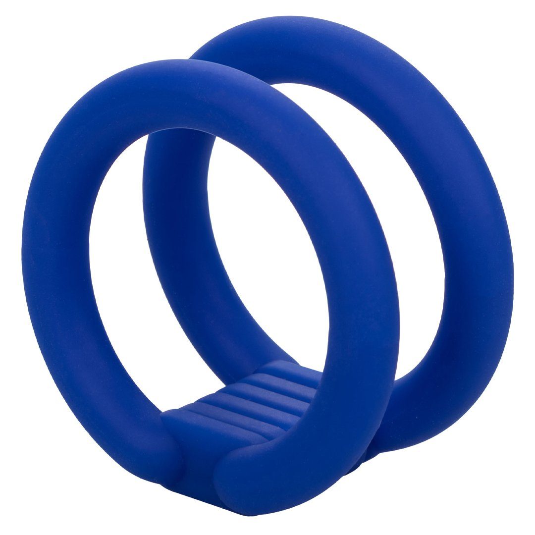 Calexotics Penisring Dual Penis-Ring - blau