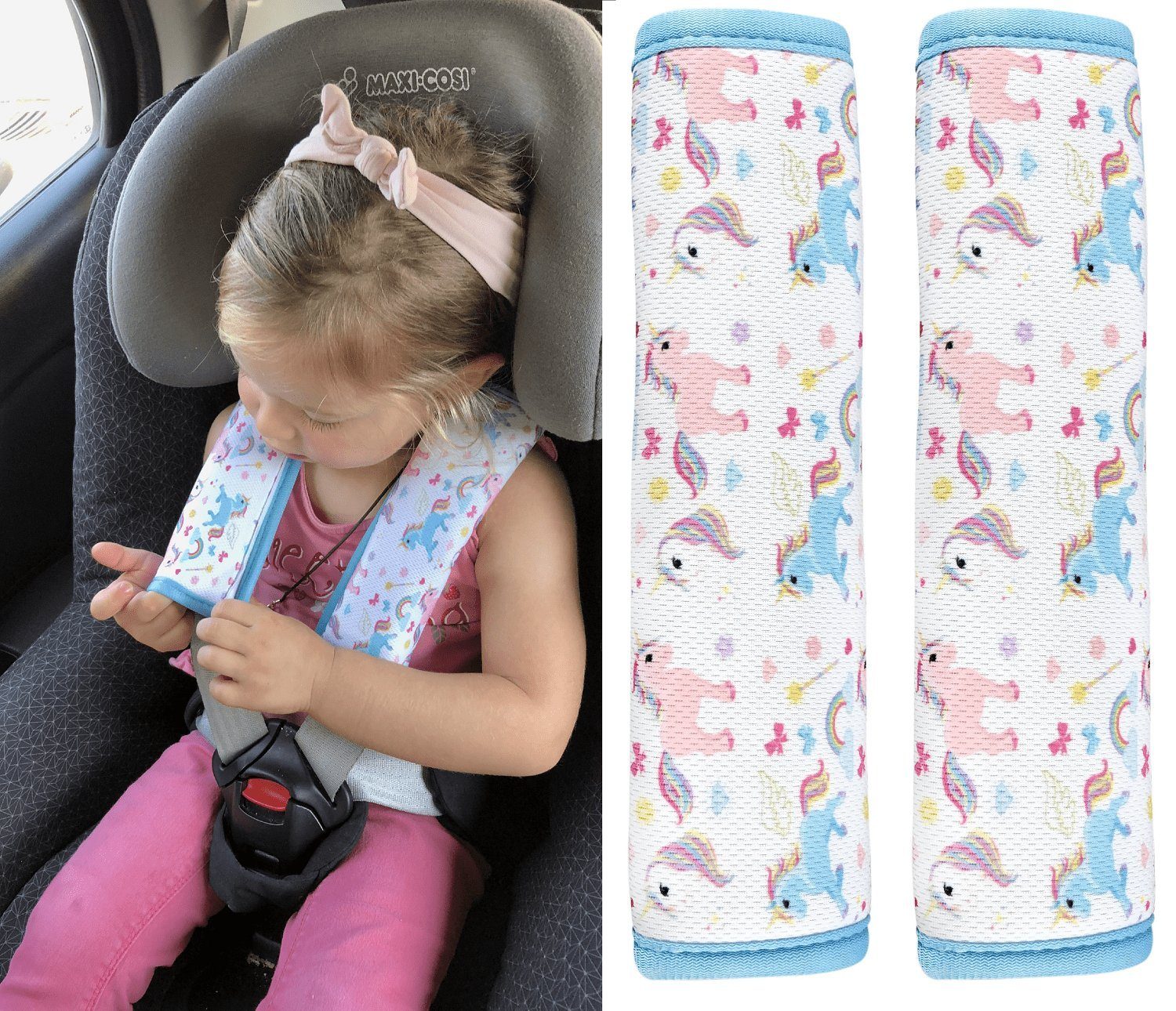 HECKBO Schlafkissen Kinder Auto Gurtpolster Gurtschutz günstig online kaufen
