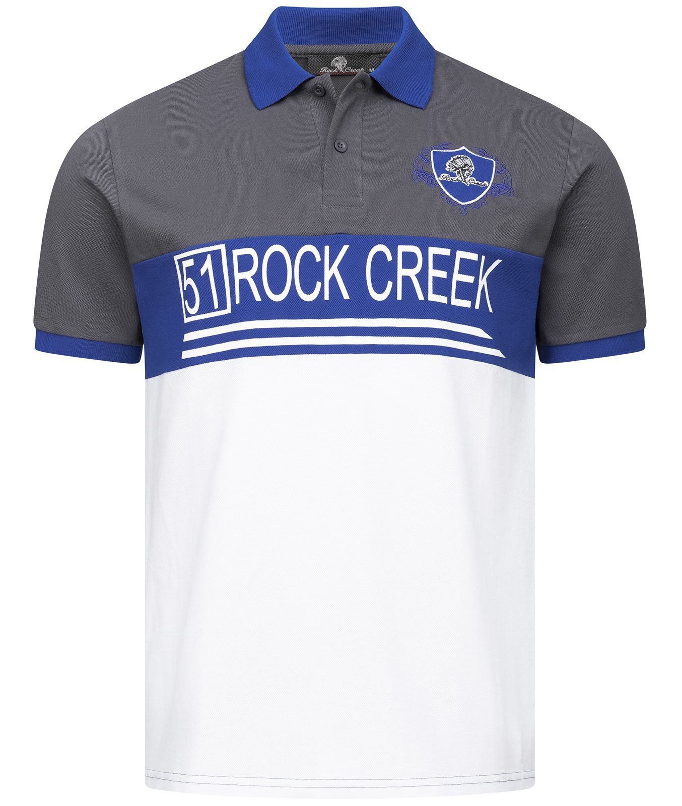 Rock Creek Poloshirt Herren T-Shirt mit günstig online kaufen