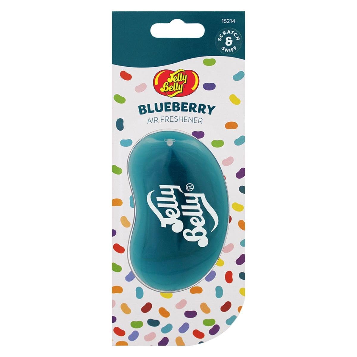 Jelly Belly Raumduft Jelly Belly Auto-Lufterfrischer 15214MTS Blueberry 18g (1er Pack)