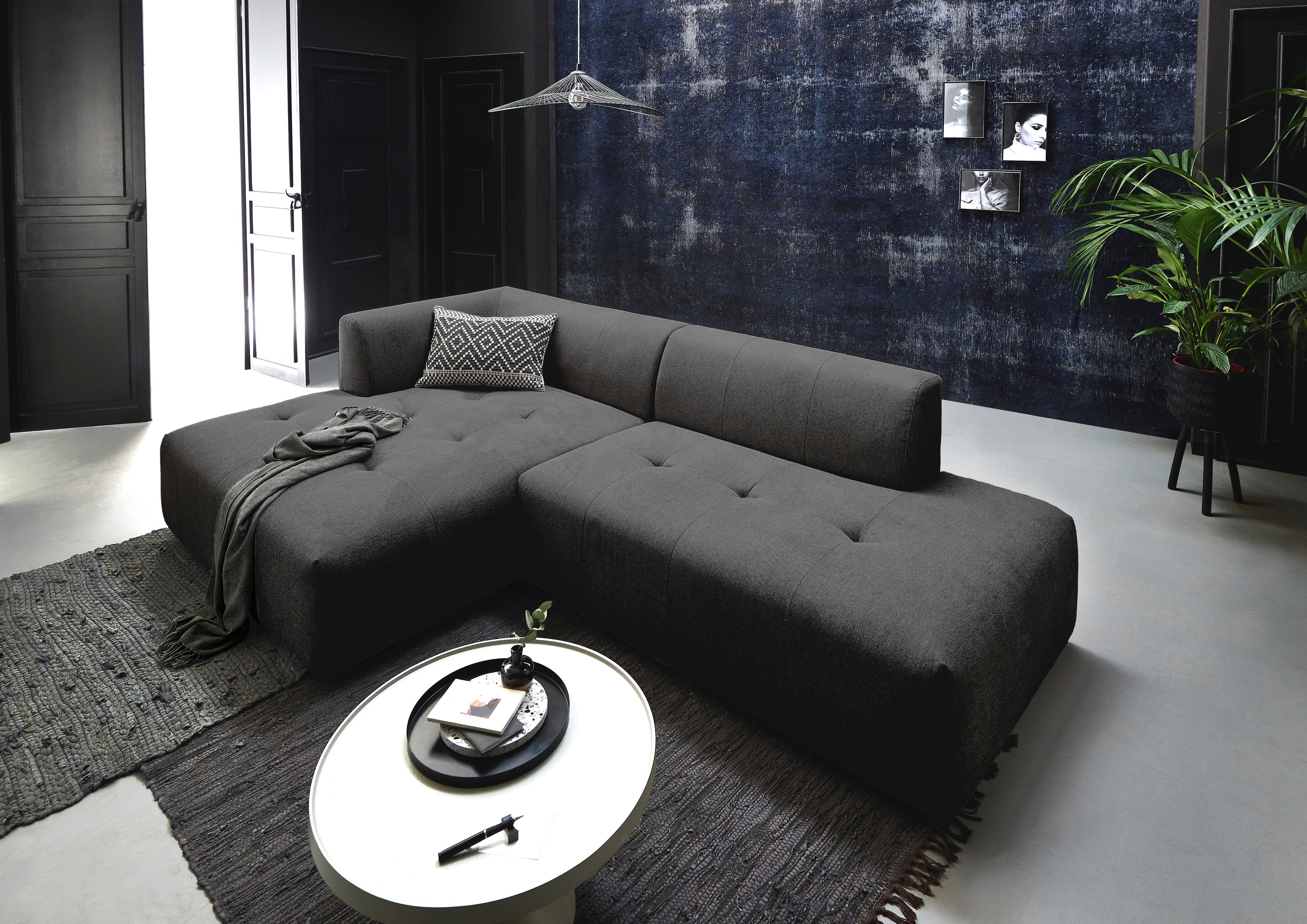 ATLANTIC home collection 3-Sitzer Leonardo, Ottomane mit XXL-Liegefläche
