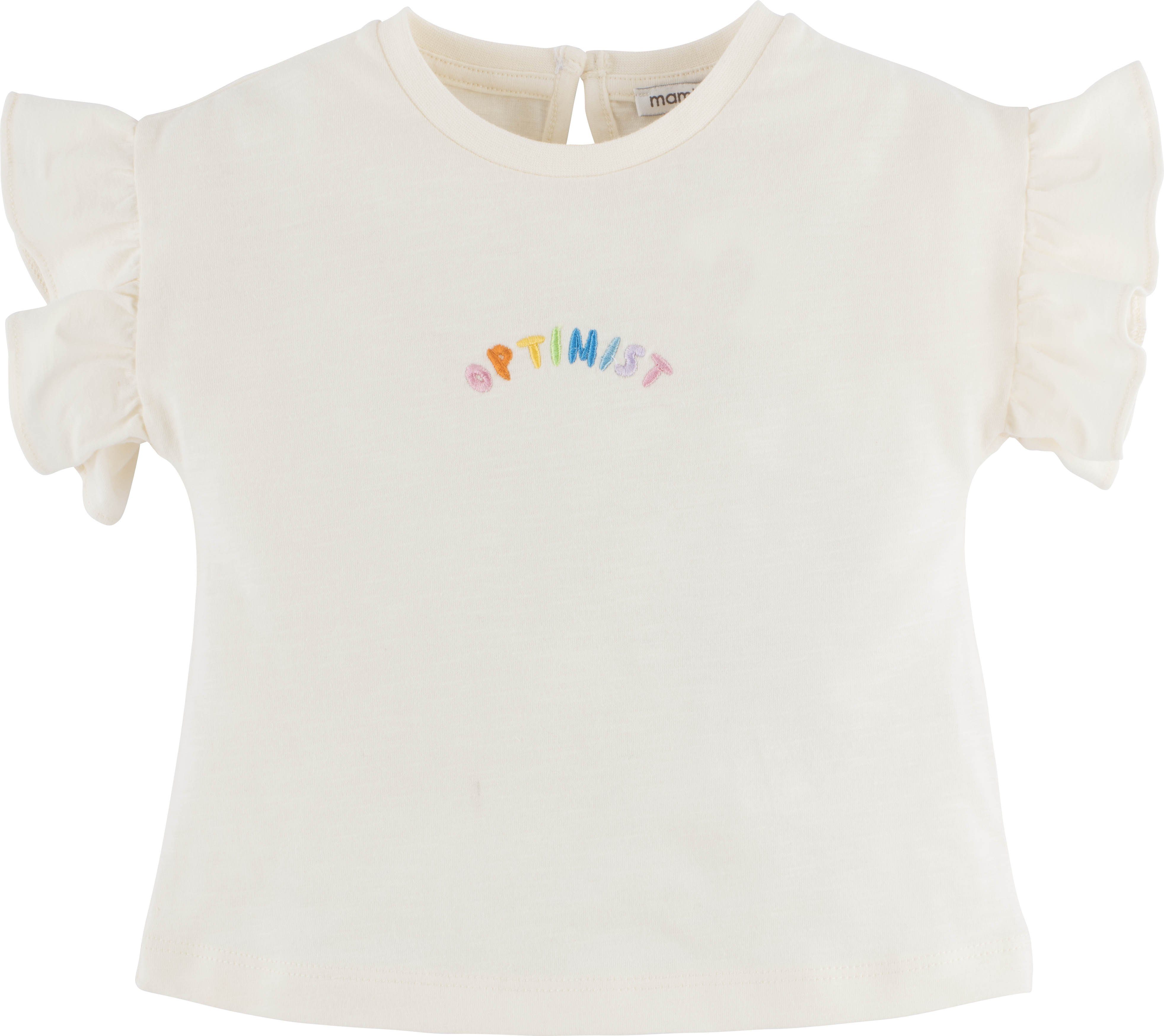 mamino Kindermode T-Shirt »Mädchen T Shirt -Optimist« online kaufen | OTTO