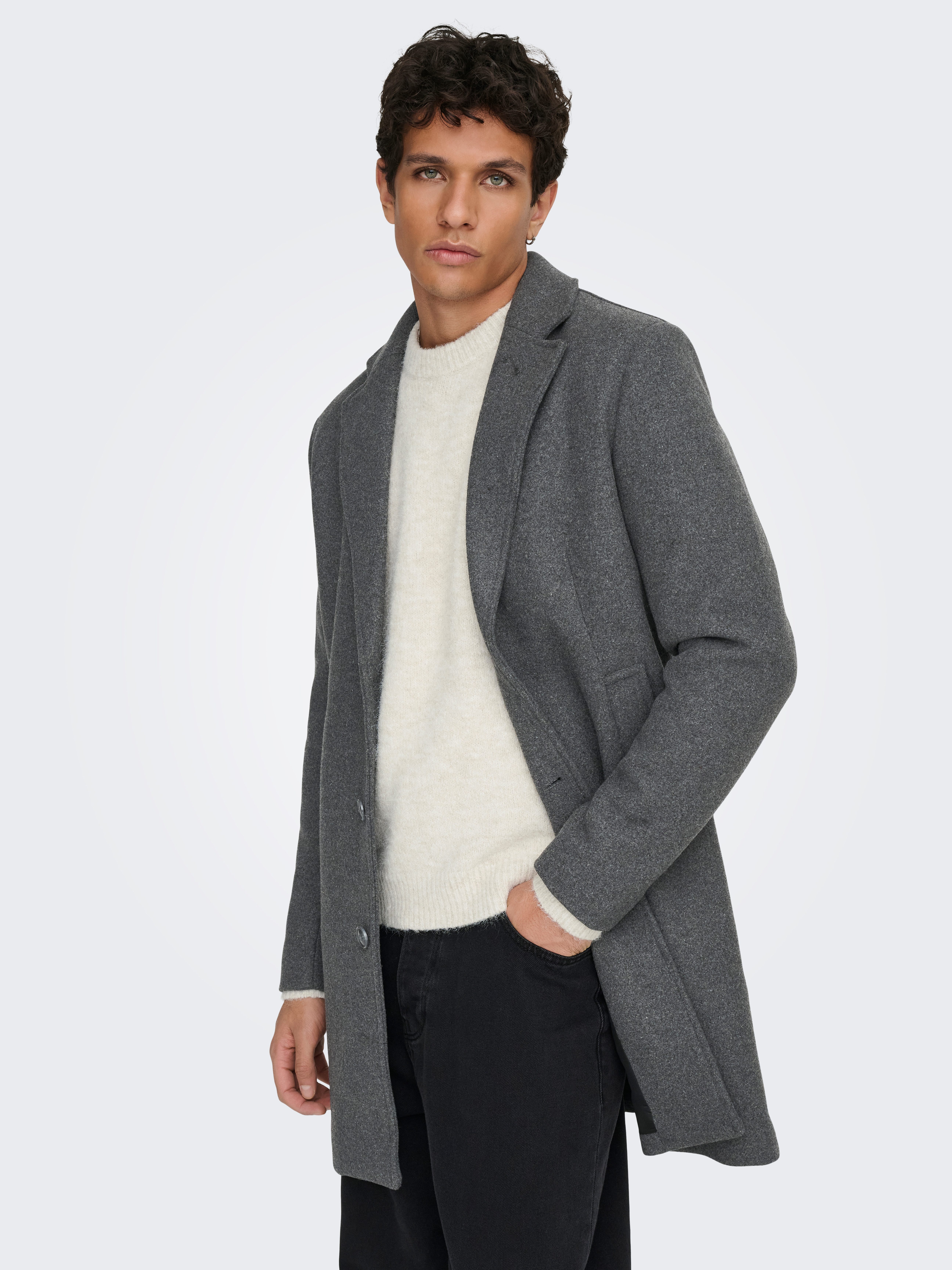 ONLY & SONS Langmantel ONSMATTHEW WOOL COAT OTW NOOS mit Wolle günstig online kaufen