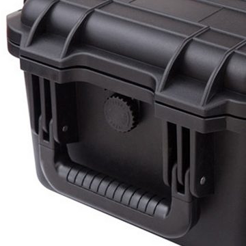 GORANDO Aufbewahrungsbox Wasserdichter Geräte-Schutzkoffer schlagfest 300x248x198mm Schaumstoff