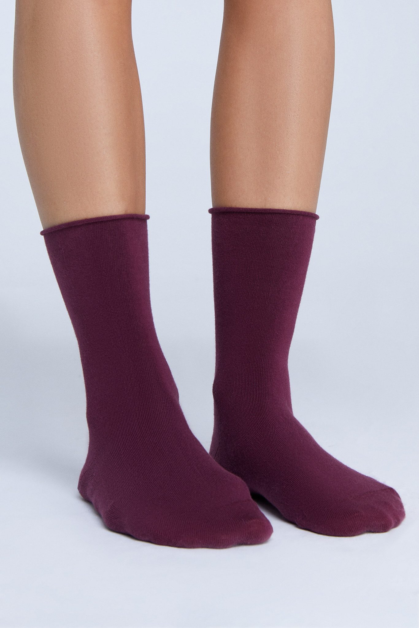 Albero Natur Socken Socken mit Rollrand günstig online kaufen
