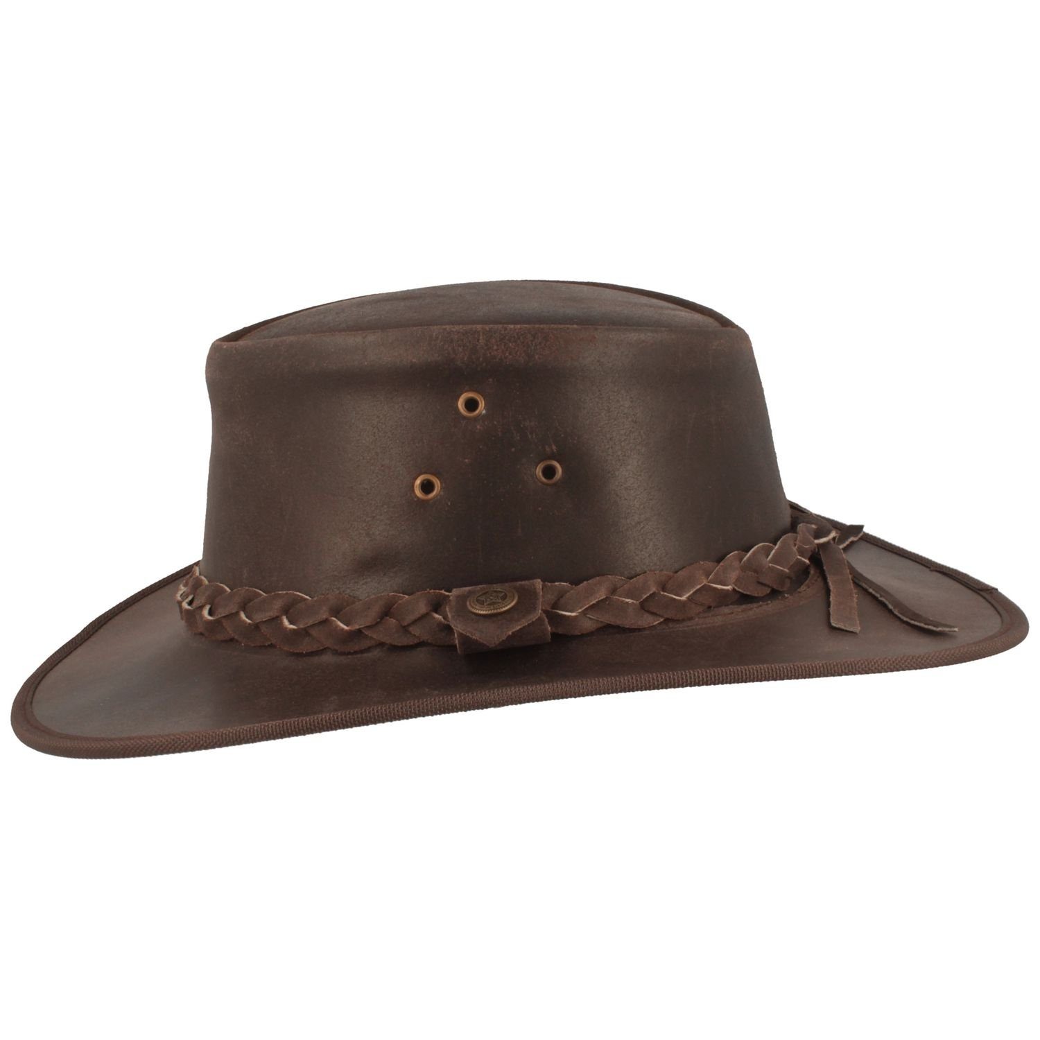 Scippis Trilby wetterfester Outdoor Lederhut Hooley im Westernstil günstig online kaufen
