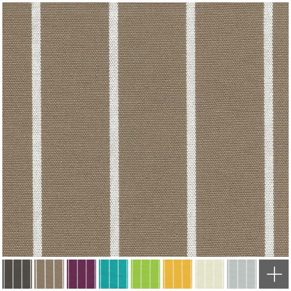 novely® Stoff ARAGON DUO TOLEDO UV+ Outdoor-Stoff in Baumwoll-Optik, Antibakteriell, UV-beständig, wasserabweisend, Meterware, 1lfm