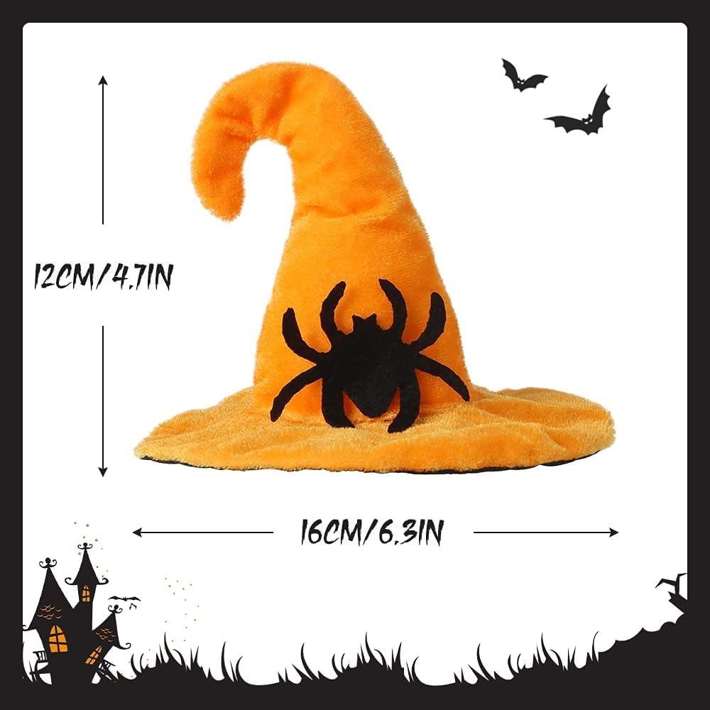 für orange(Stil1) GelldG Kopfschmuck Haustiere, Kopfschutz Halloween-Kostüm Party, Fledermaus-Hut,