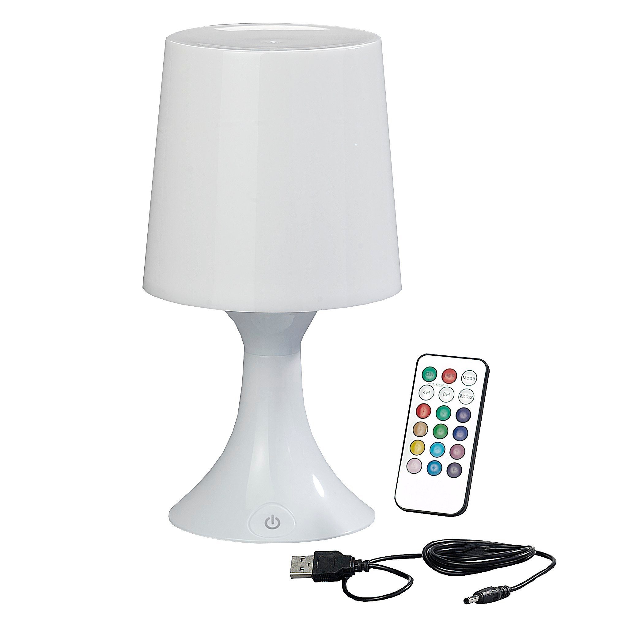 Luna24 simply great ideas... LED Tischleuchte LED Leuchte mit Farbwechsel u günstig online kaufen