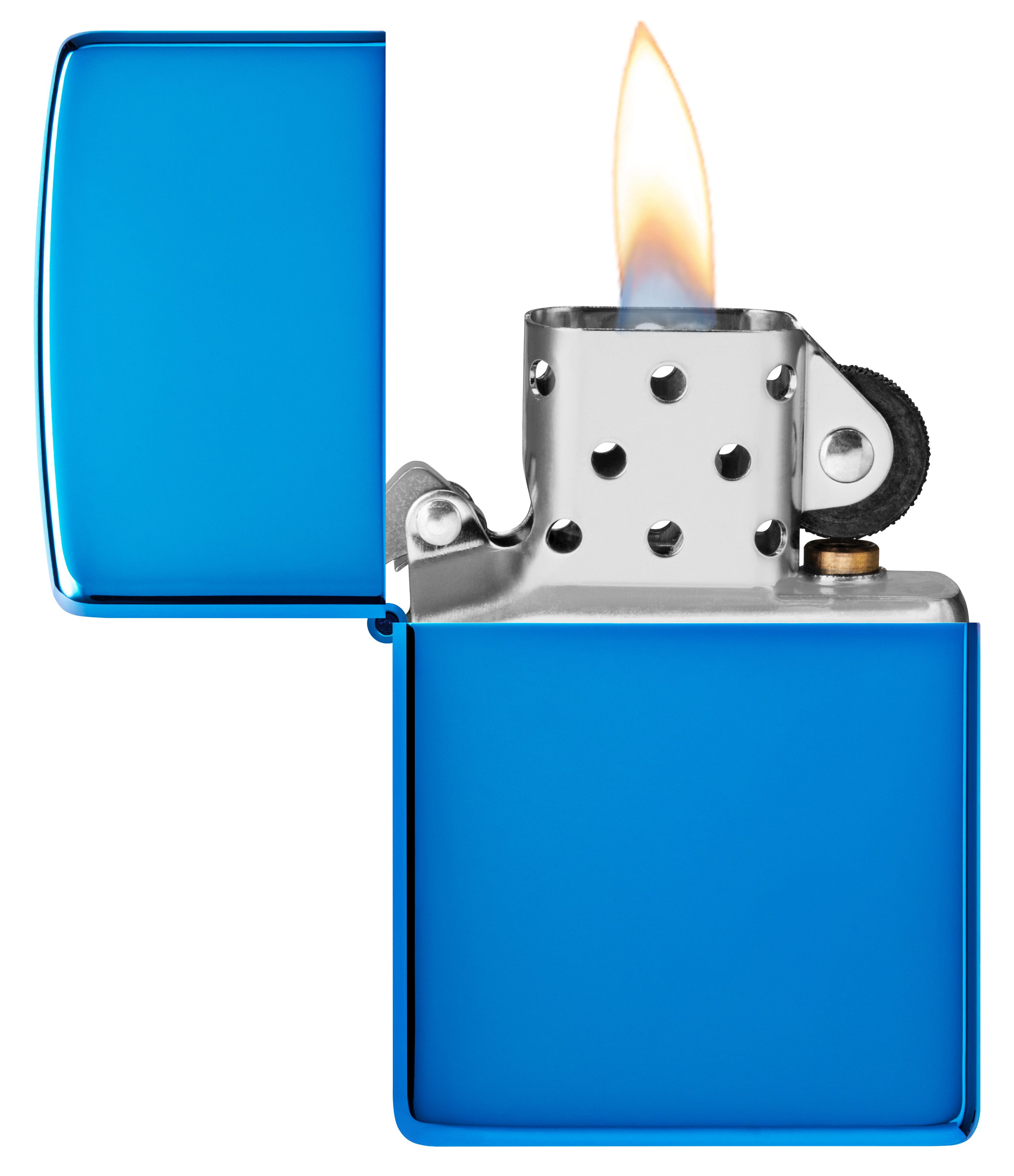 Zippo Feuerzeuge Zippo Sturmfeuerzeug - Base Model - Nachfüllbar Windfest Geschenkbox