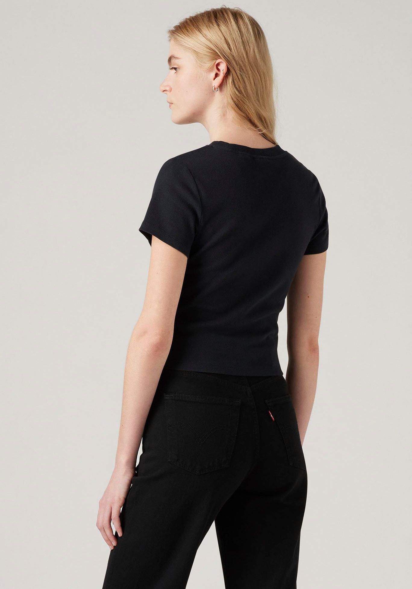 Levi's® T-Shirt ESSENTIAL SPORTY TEE Feinripp- Qualität