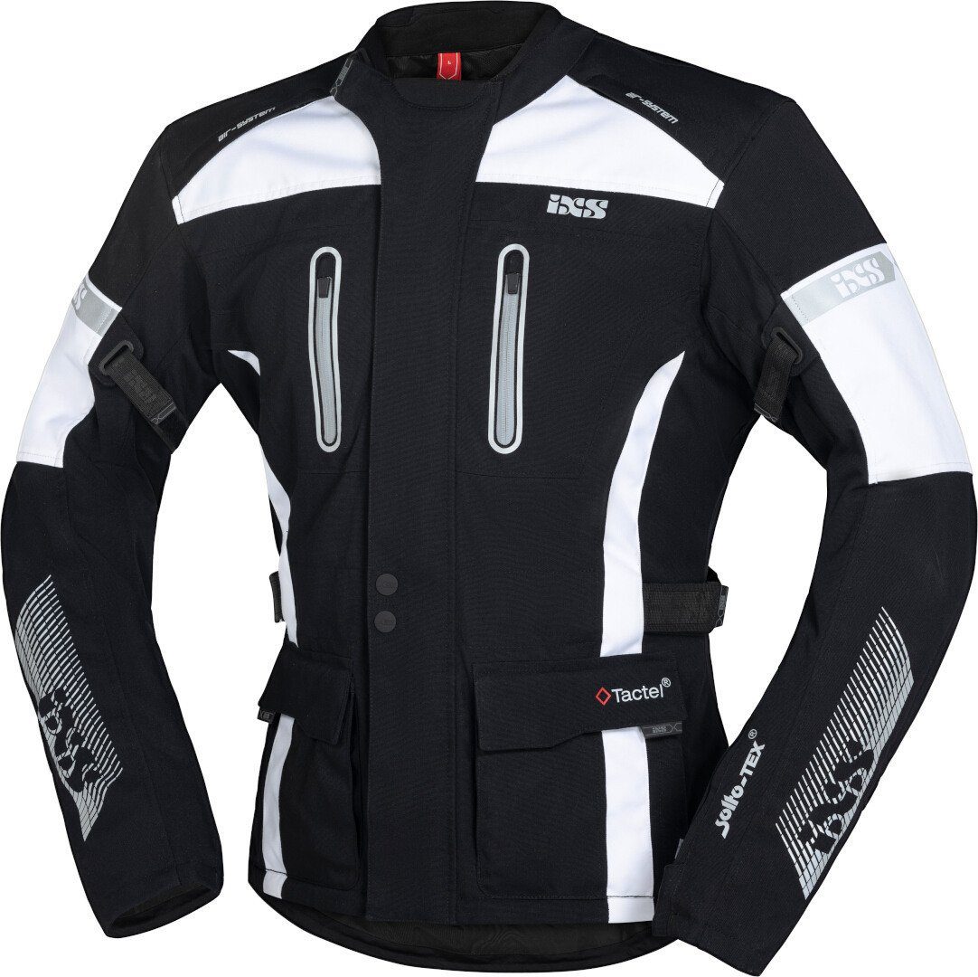 IXS Motorradjacke Tour Pacora-ST Motorrad Textiljacke Black/White | Jacken
