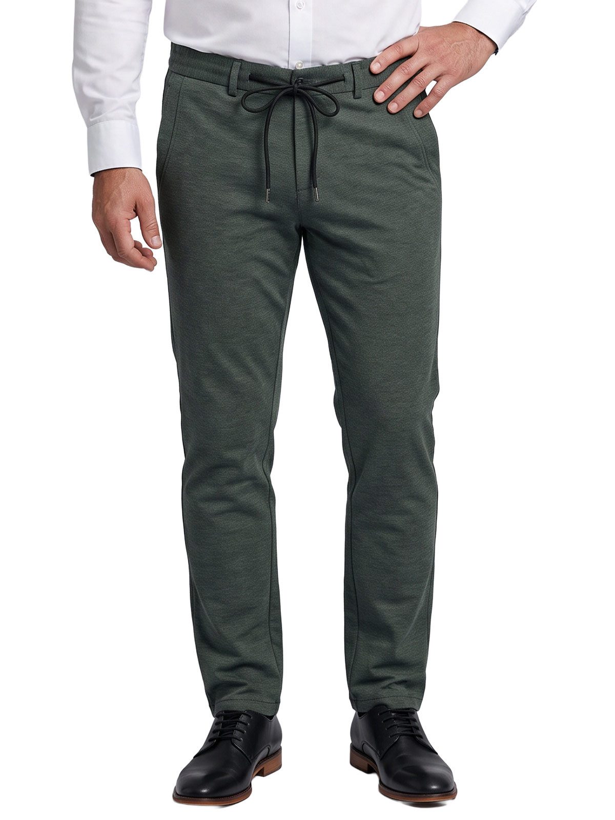 Engbers Anzughose Herren Hochelastische Anzug-Hose, Khaki