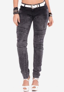 Cipo & Baxx Slim-fit-Jeans mit besonderer Waschung in Slim Fit
