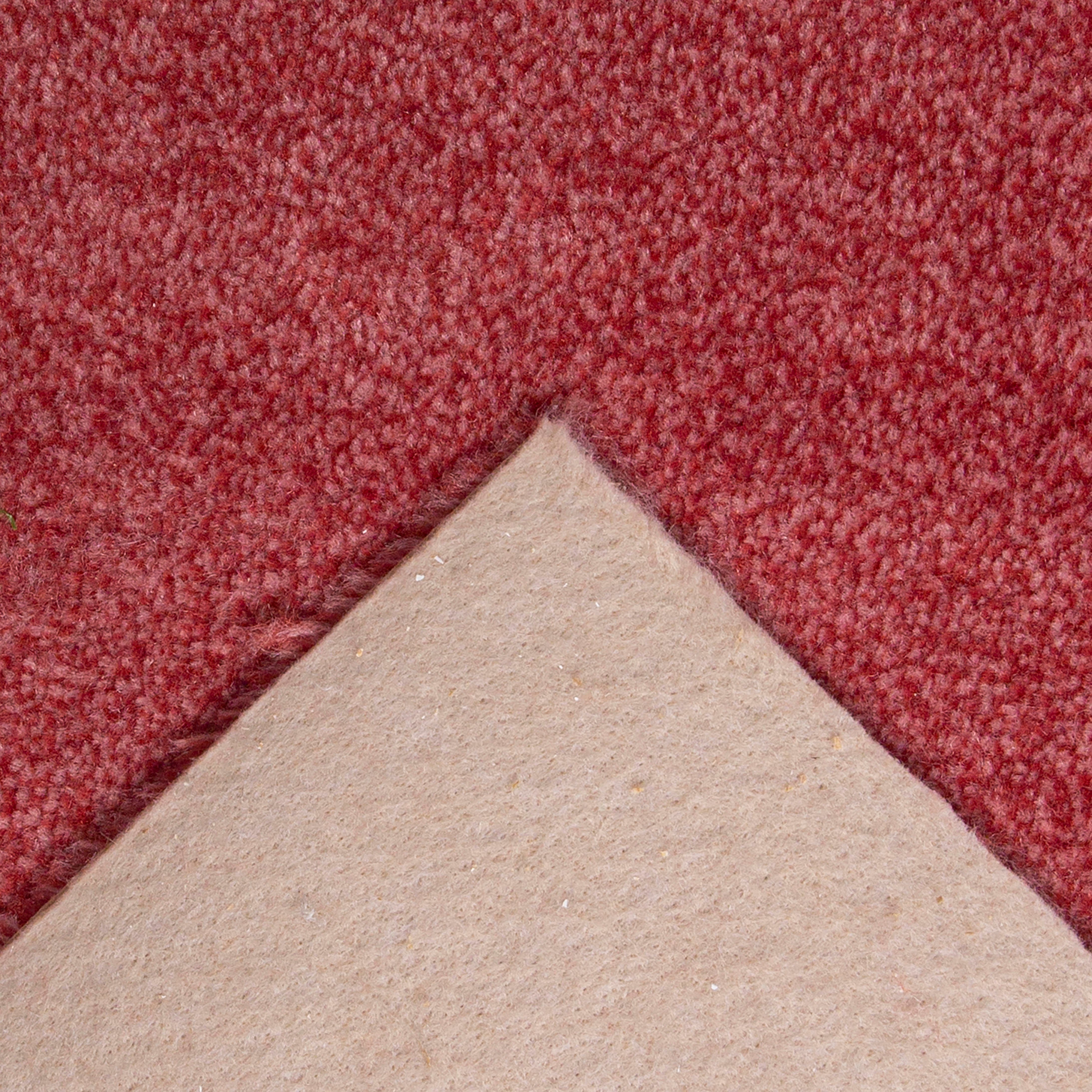 Teppichboden Coupon mm, Velours Catania, rechteckig, & oder 500 meliert, cm pflegeleicht strapazierfähig rot 7,5 Breite Höhe: Andiamo, 400 cm