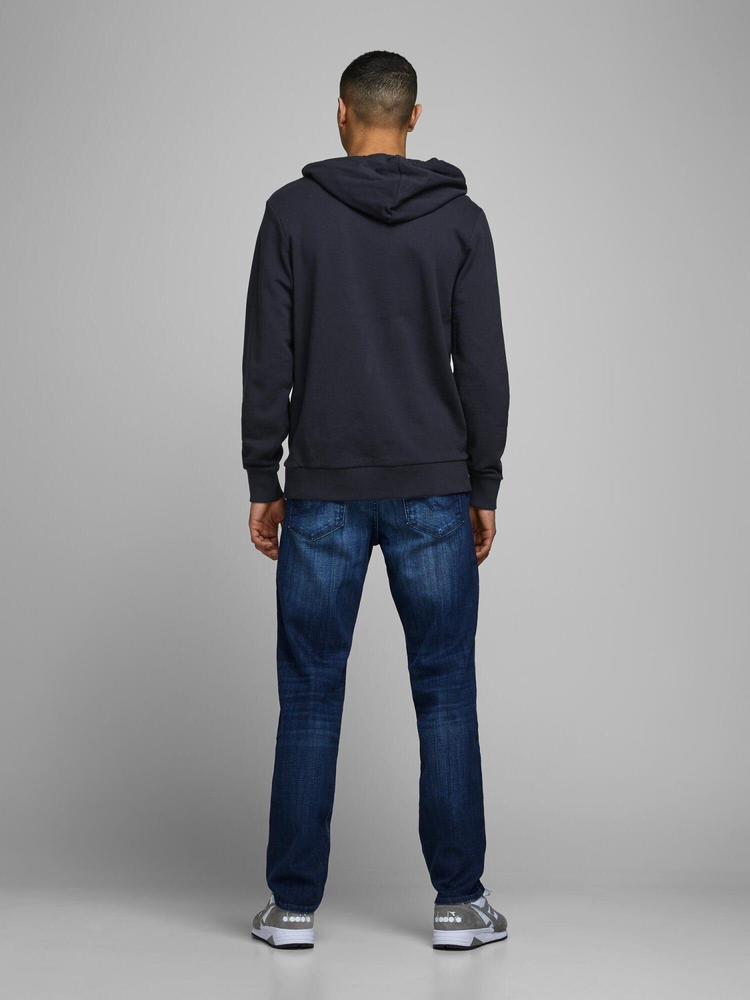 JJEHOLMEN Jones Jack Kapuzensweatshirt SWEAT blau HOOD Hoodie & Pullover