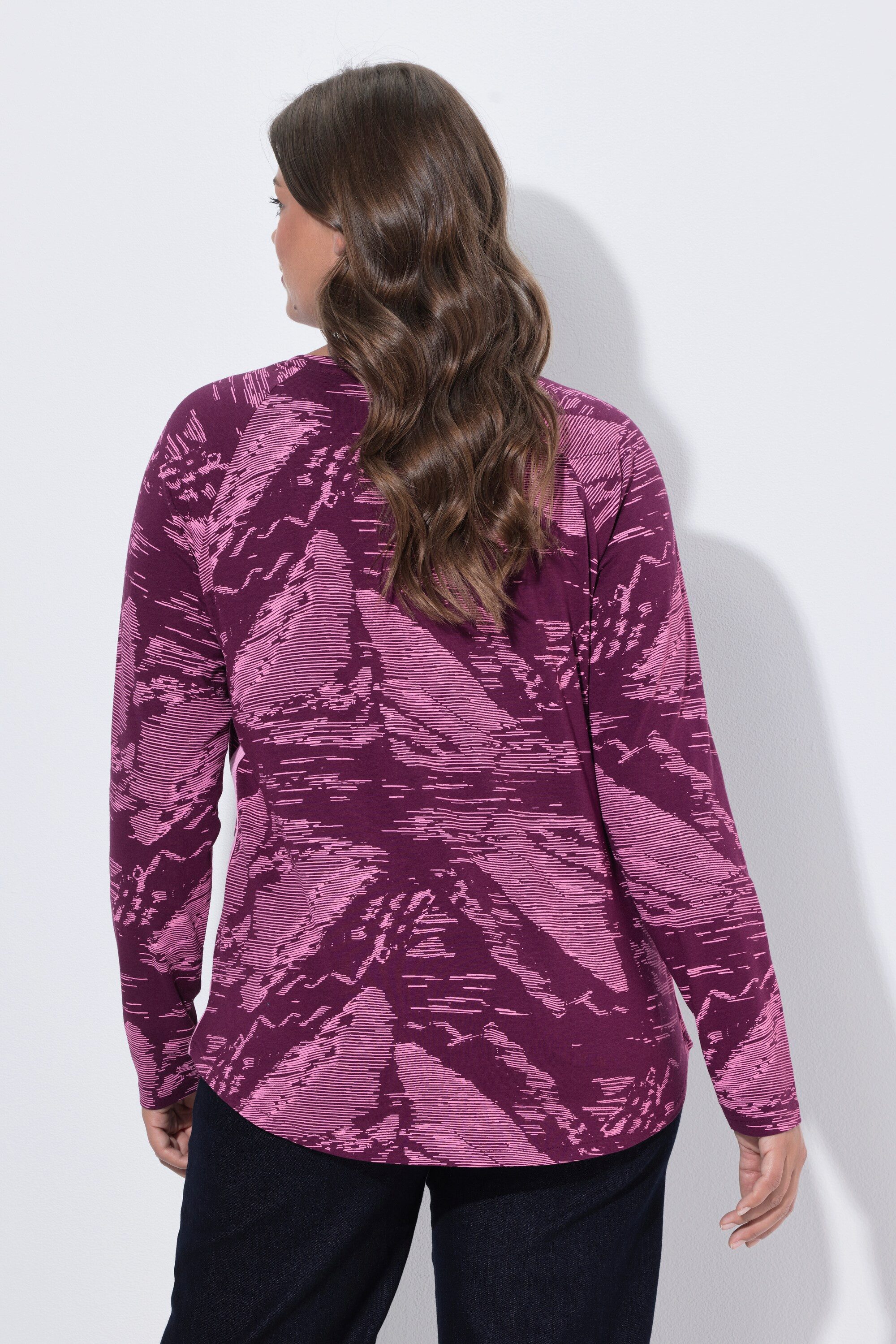 Laurasøn Longsleeve Shirt Langarm Rundhalsausschnitt Print OEKO-TEX – Bild 3 von 4