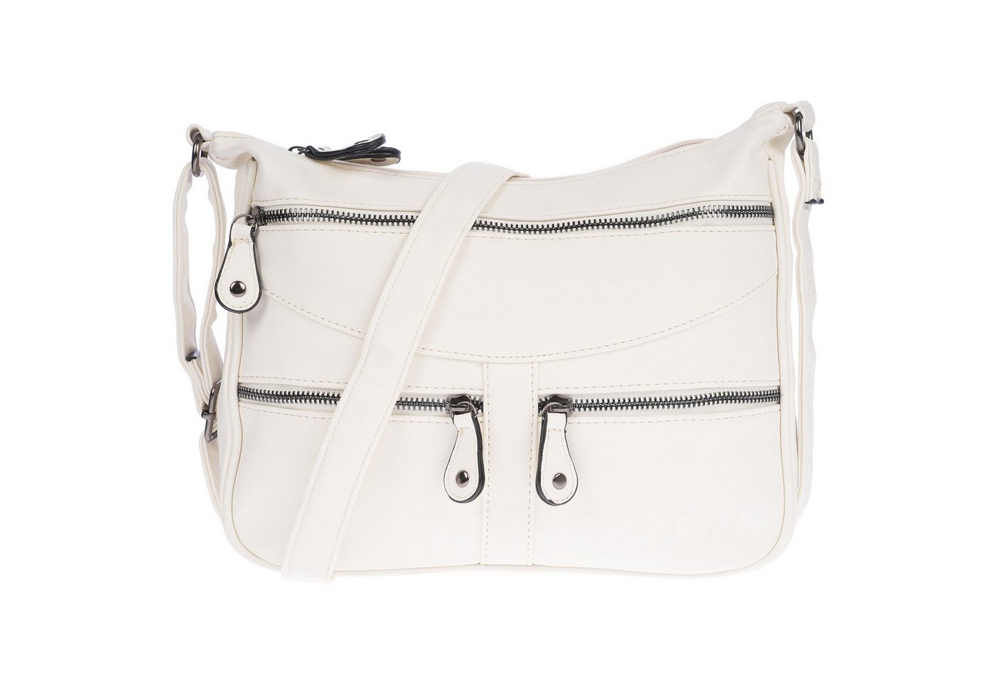 Christian Wippermann Umhängetasche Damen Tasche Schultertasche Umhängetasche Crossover (einzeln), Bag Leder Optik Handtasche