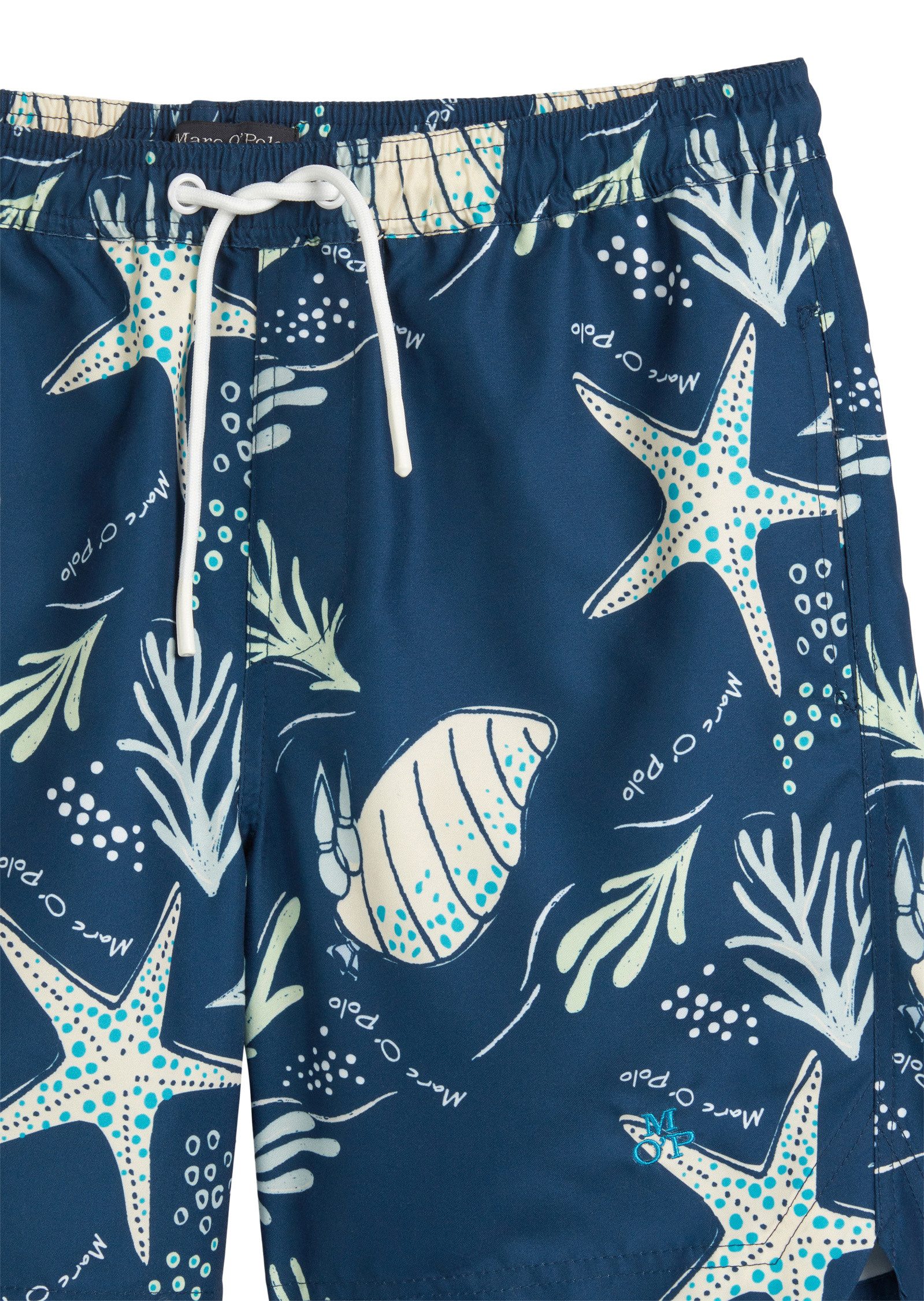 Marc O'Polo Badeshorts aus recyceltem Polyester günstig online kaufen