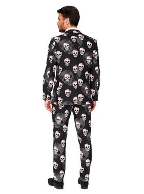 Opposuits Kostüm Halloween OppoSuit Skulleton, Ausgefallene Anzüge für coole Männer