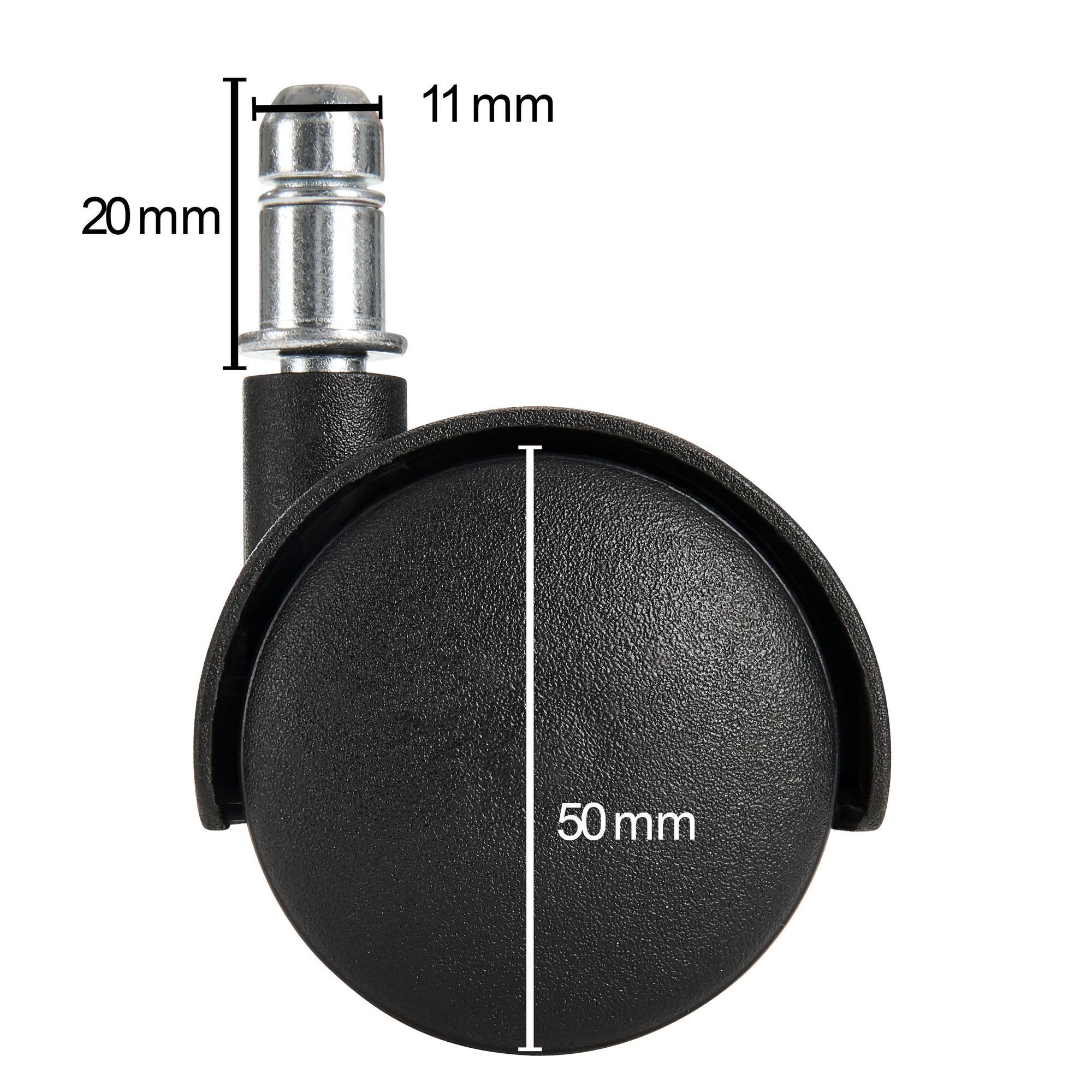 Amstyle Möbelrolle SPM1.911, (Hartbodenrollen 5er Set günstig online kaufen
