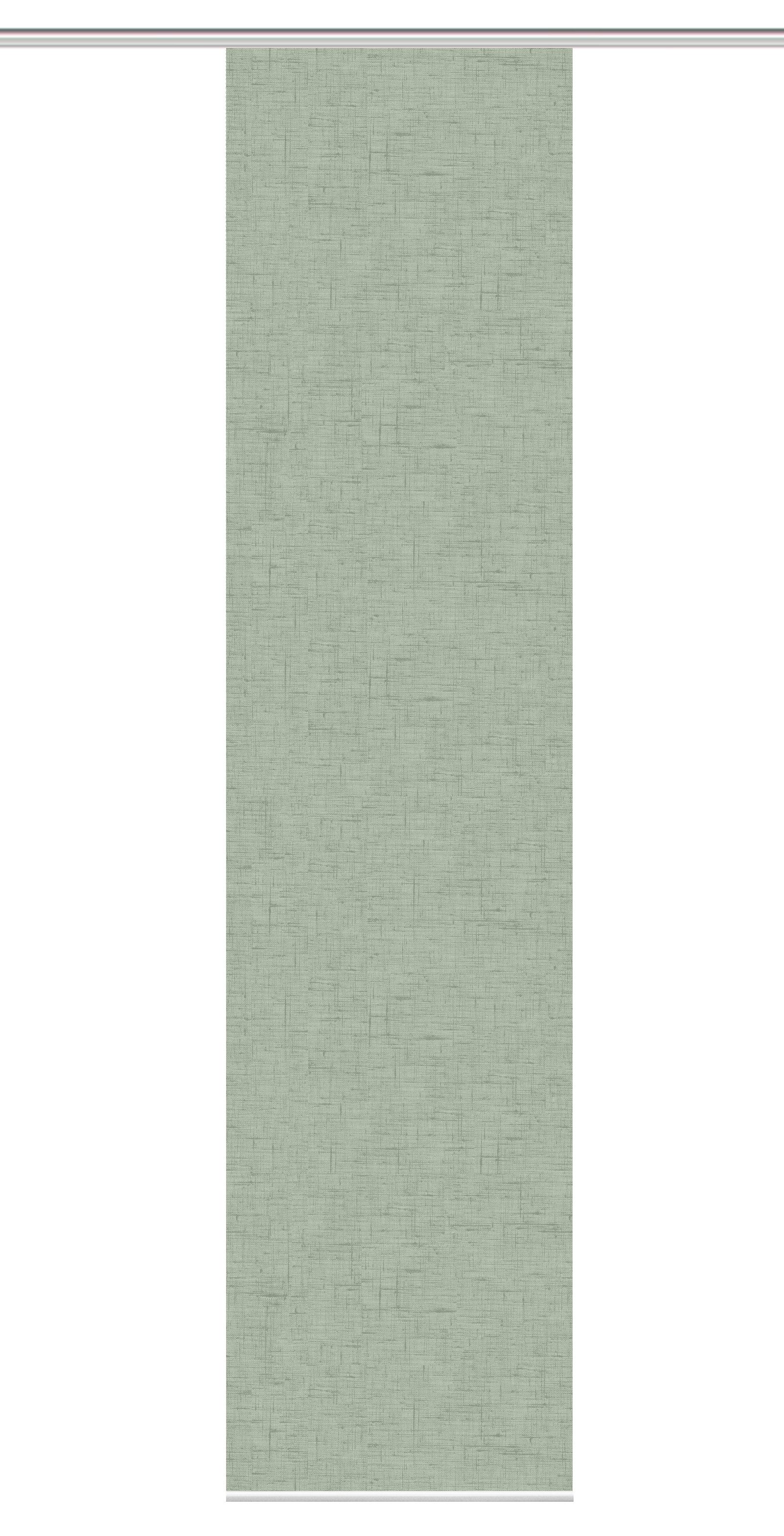 Vision S Schiebegardine Vision S Schiebevorhang Bambusoptik Digitaldruck Pive 260x60 cm Salbe (1 St), Kunstfaser, 1x Schiebewand inkl. Paneelwagen und Klemmleiste Salbei