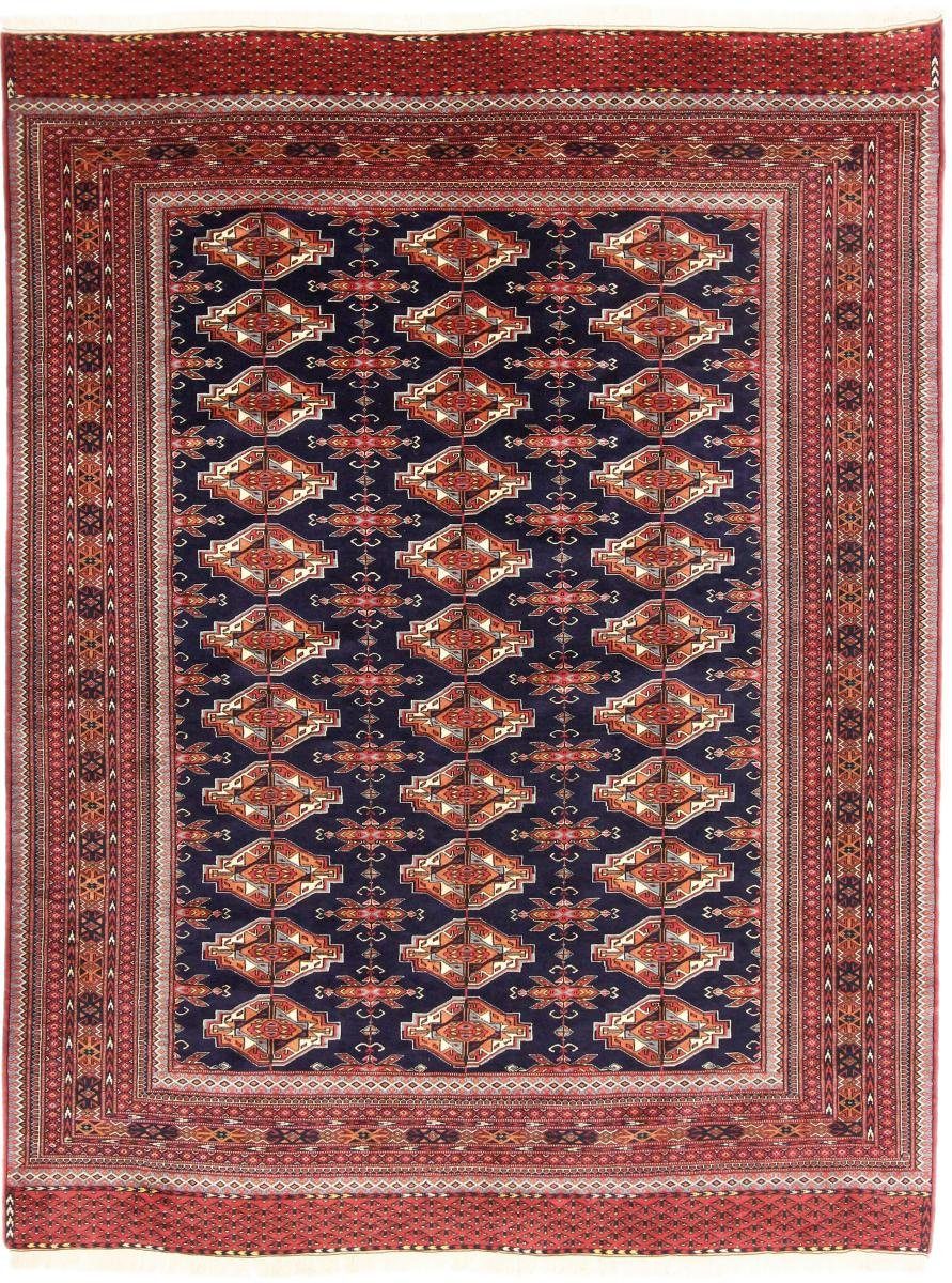 Orientteppich Turkaman 211x273 Handgeknüpfter Orientteppich / Perserteppich, Nain Trading, rechteckig, Höhe: 6 mm