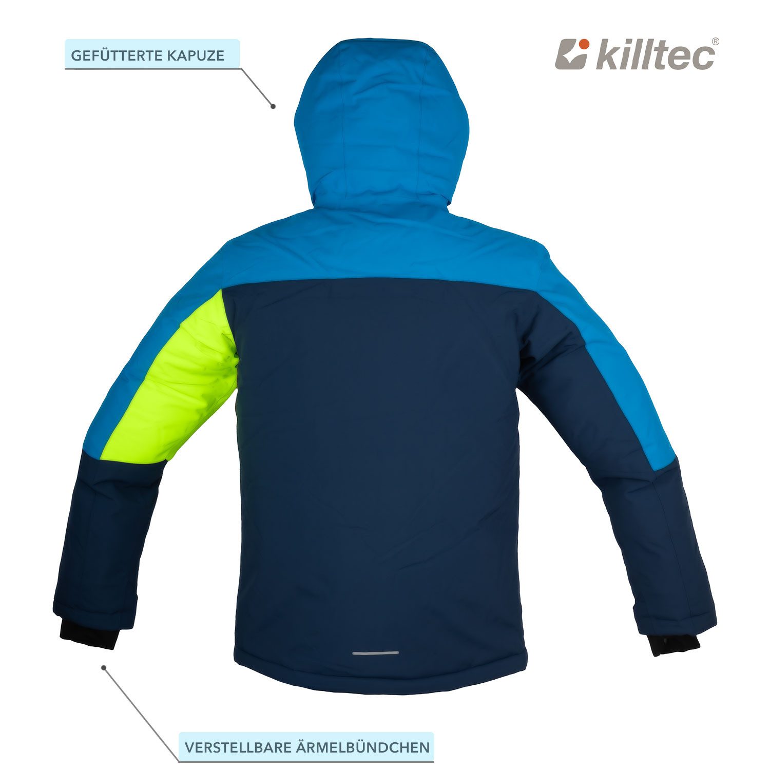 Killtec Skianzug für Jungen Alpin Skijacke + Skihose, wasserdicht - winddicht - atmungsaktiv - mit Schneefang
