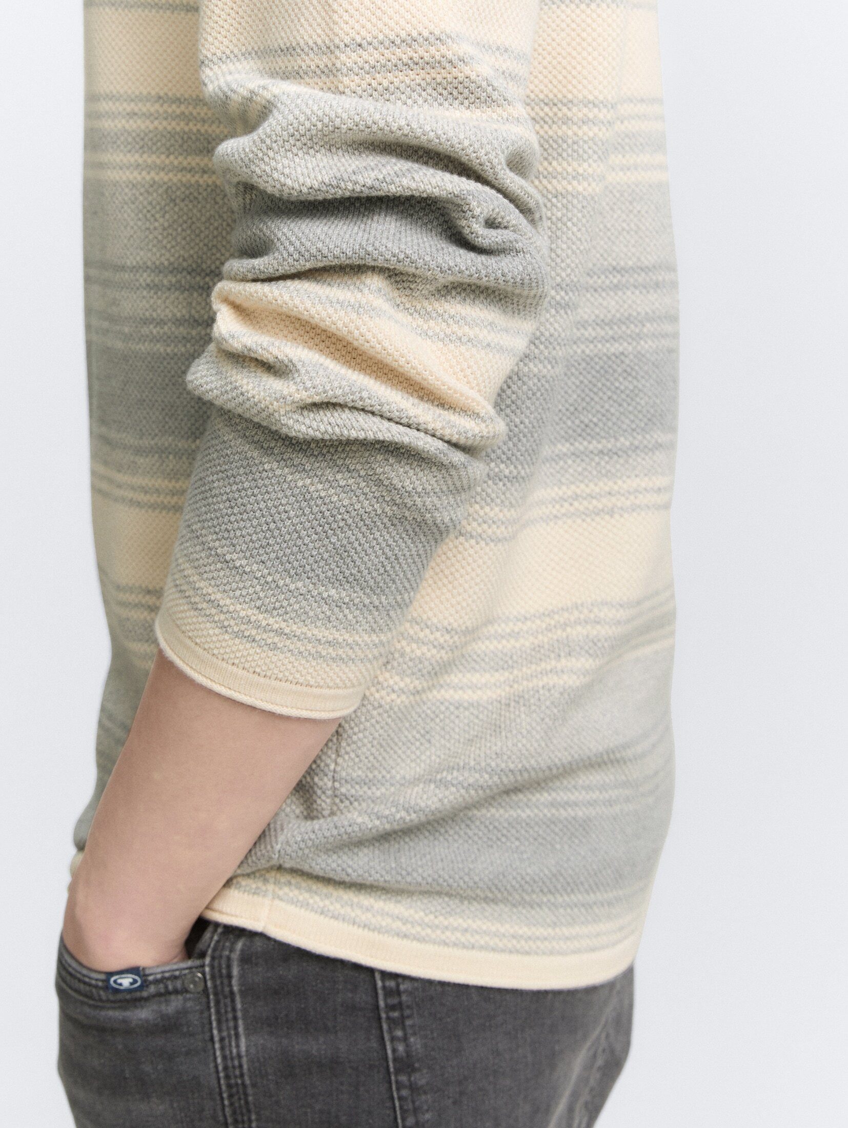 TOM TAILOR Strickpullover Pullover & Strickjacken Strickpullover im Streifenmuster