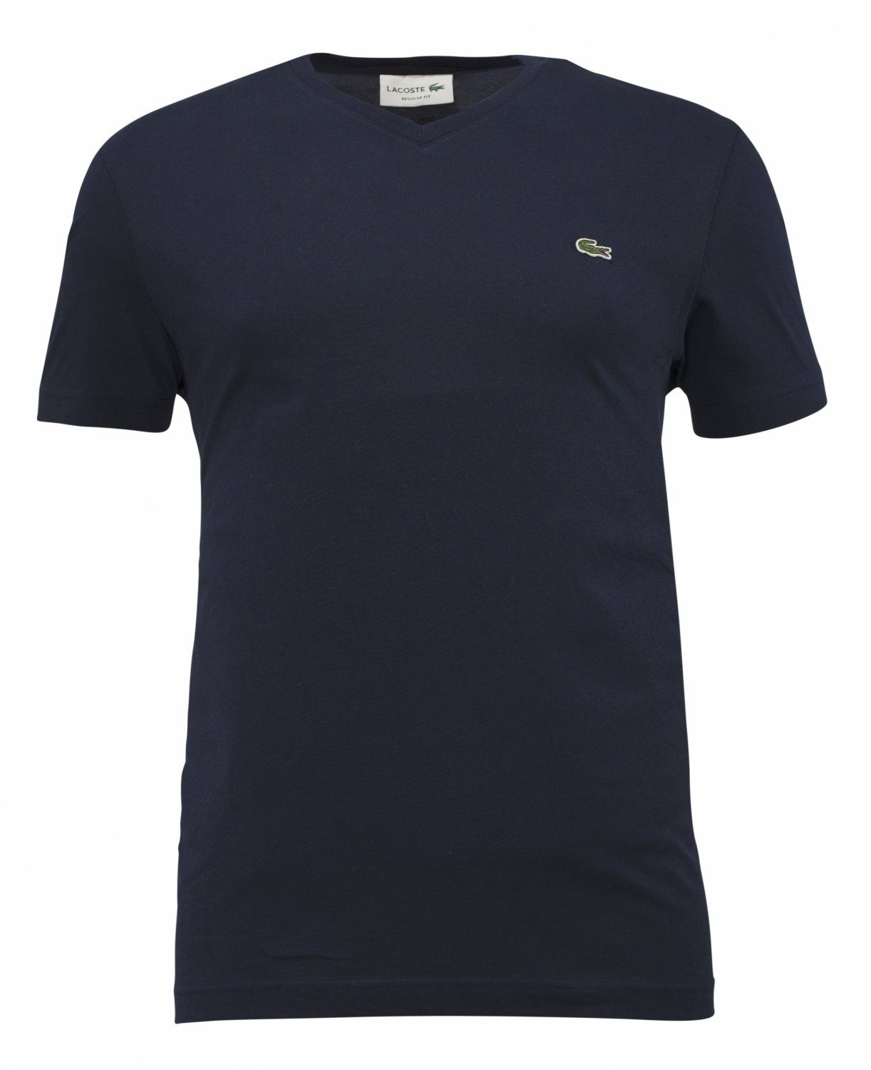 Lacoste T-Shirt T-Shirt basic V-Neck TH2036 (1-tlg) Navy