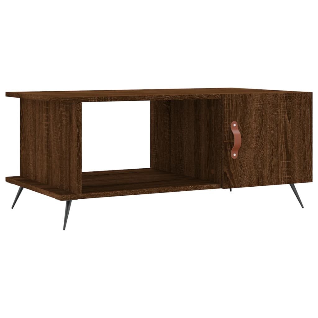vidaXL Couchtisch Couchtisch Braun Eichen-Optik 90x50x40 günstig online kaufen