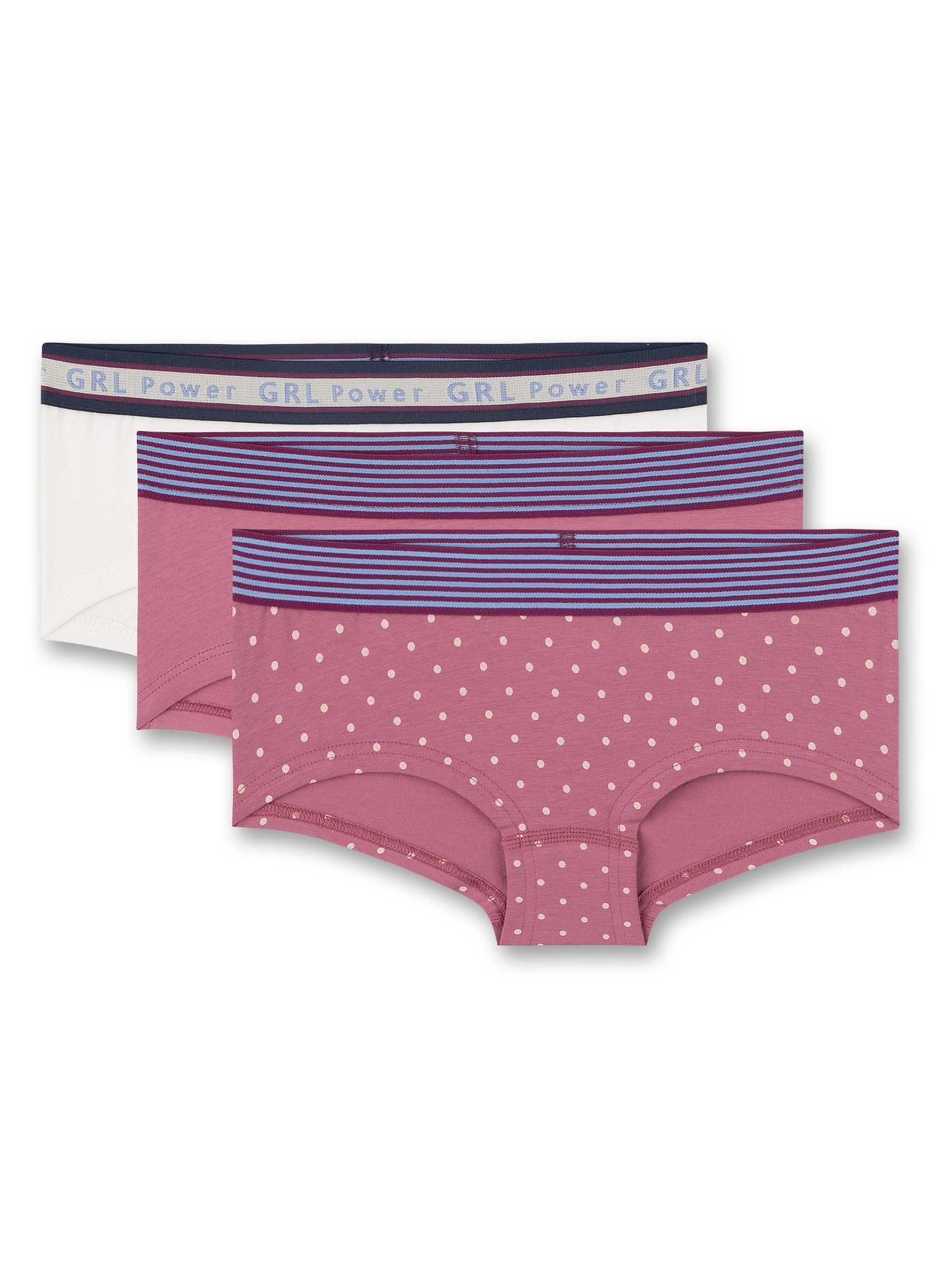 Sanetta Mädchen Unterhemd Aus Bio-Baumwolle – Rosa Camouflage-Print