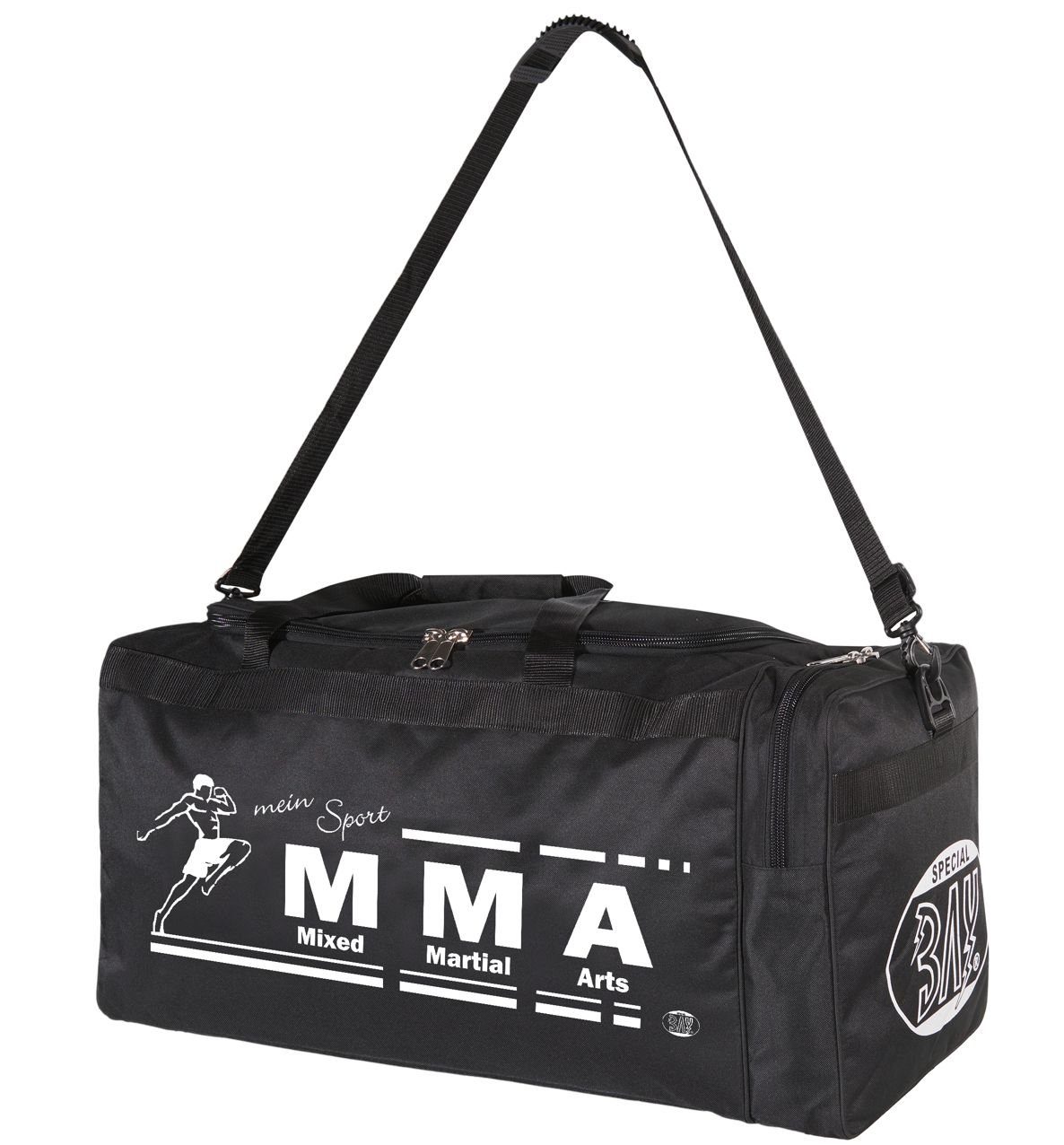 BAY-Sports Sporttasche Sporttasche mein Sport MMA mix martial arts schwarz 70 cm