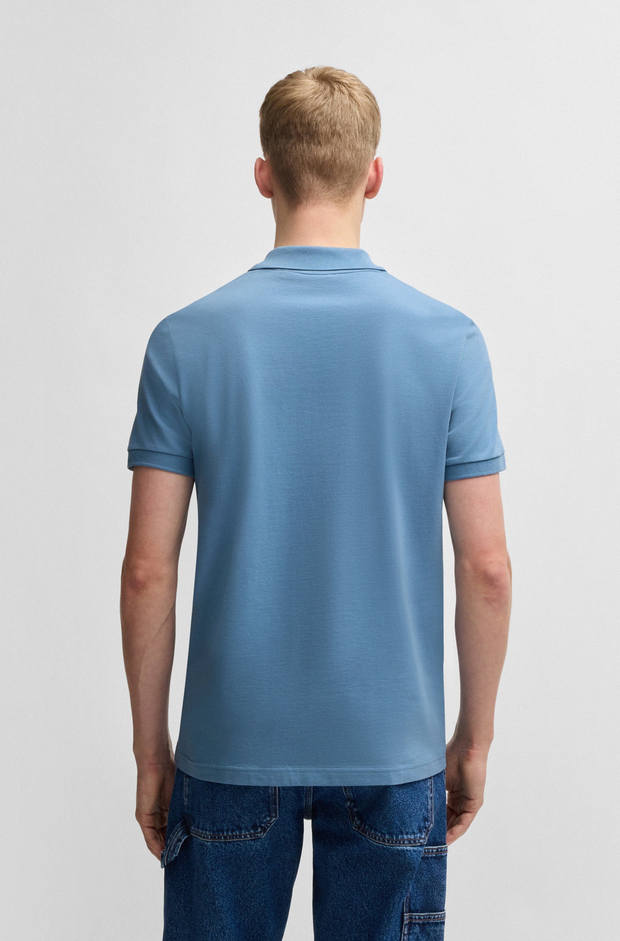 BOSS ORANGE Poloshirt Passerzip mit Polokragen günstig online kaufen