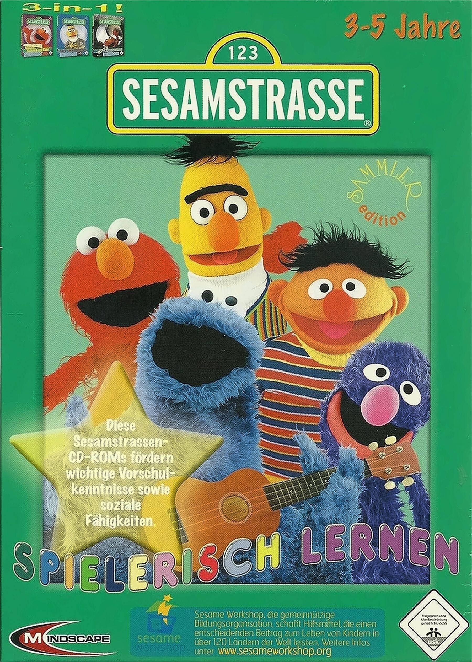 Sesamstraße: 3er Box (3-5 Jahre) PC