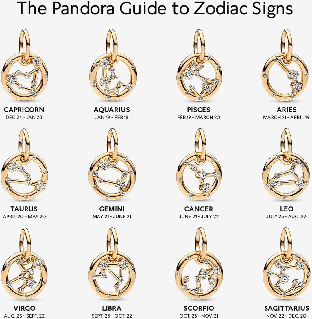 Pandora Kettenanhänger Pandora Sternzeichen Löwe Charm-Anhänger günstig online kaufen