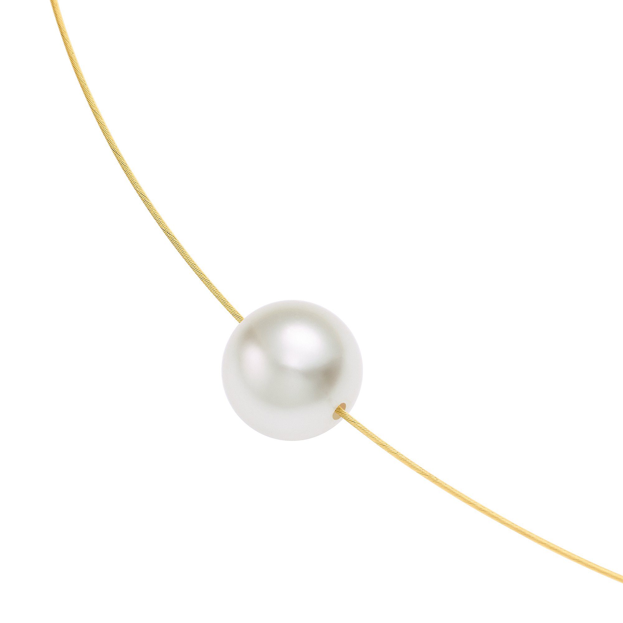 Heideman Collier Perlenkette goldfarben Perle einer Geschenkverpackung), mit (inkl