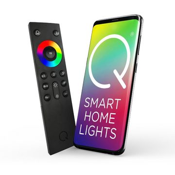 Paul Neuhaus Smarte LED-Leuchte LED Pendellampe Q - ADAM Smart Home, Smart Home, CCT-Farbtemperaturwechsel, RGB-Farbwechsel, Dimmfunktion, Memoryfunktion, mit Leuchtmittel, Hängeleuchte Zugpendel CCT RGB Farbwechsel dimmbar