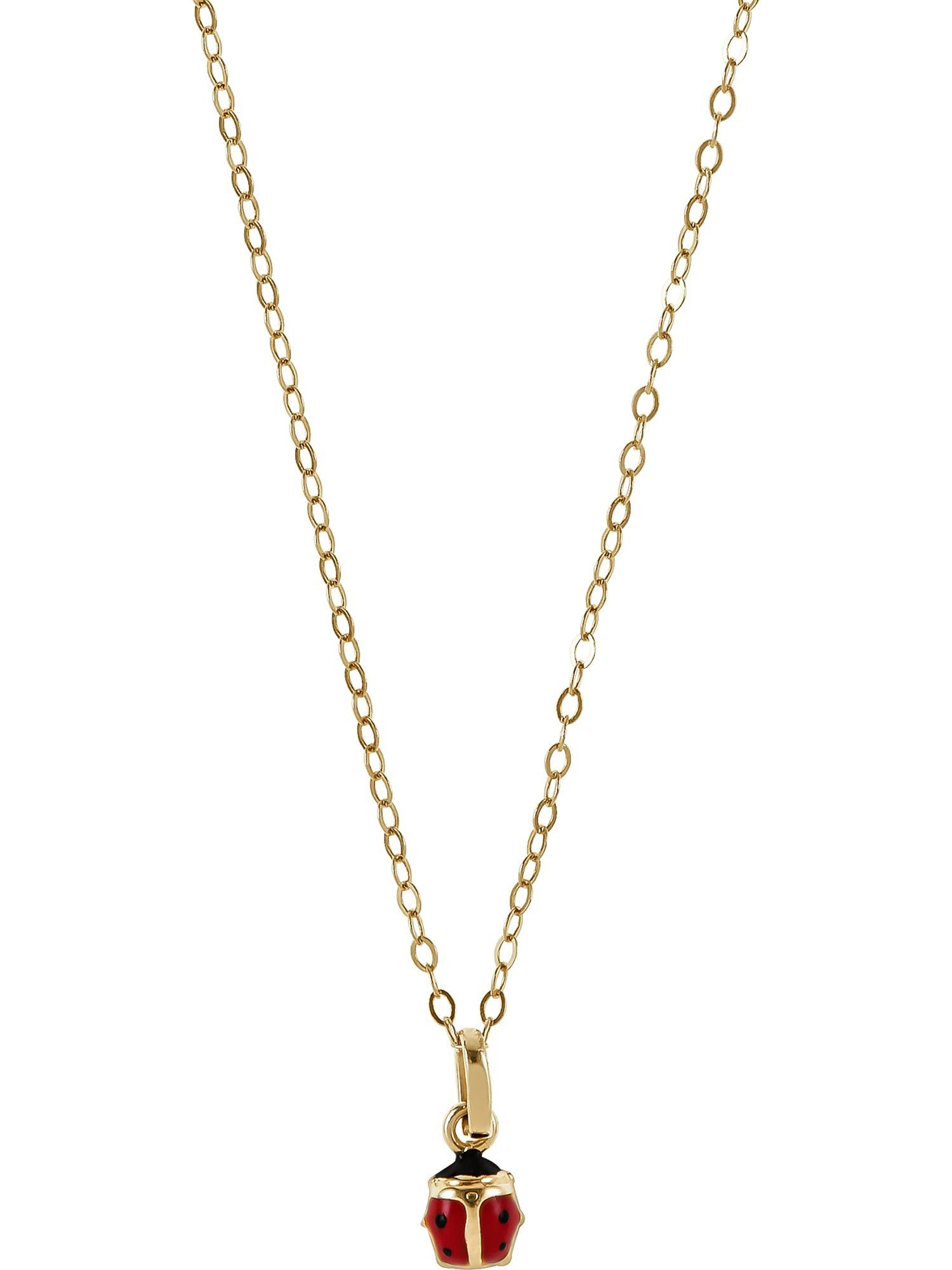 FAVS Collier FAVS Little Friends Mädchen-Kette 375er Gelbgold