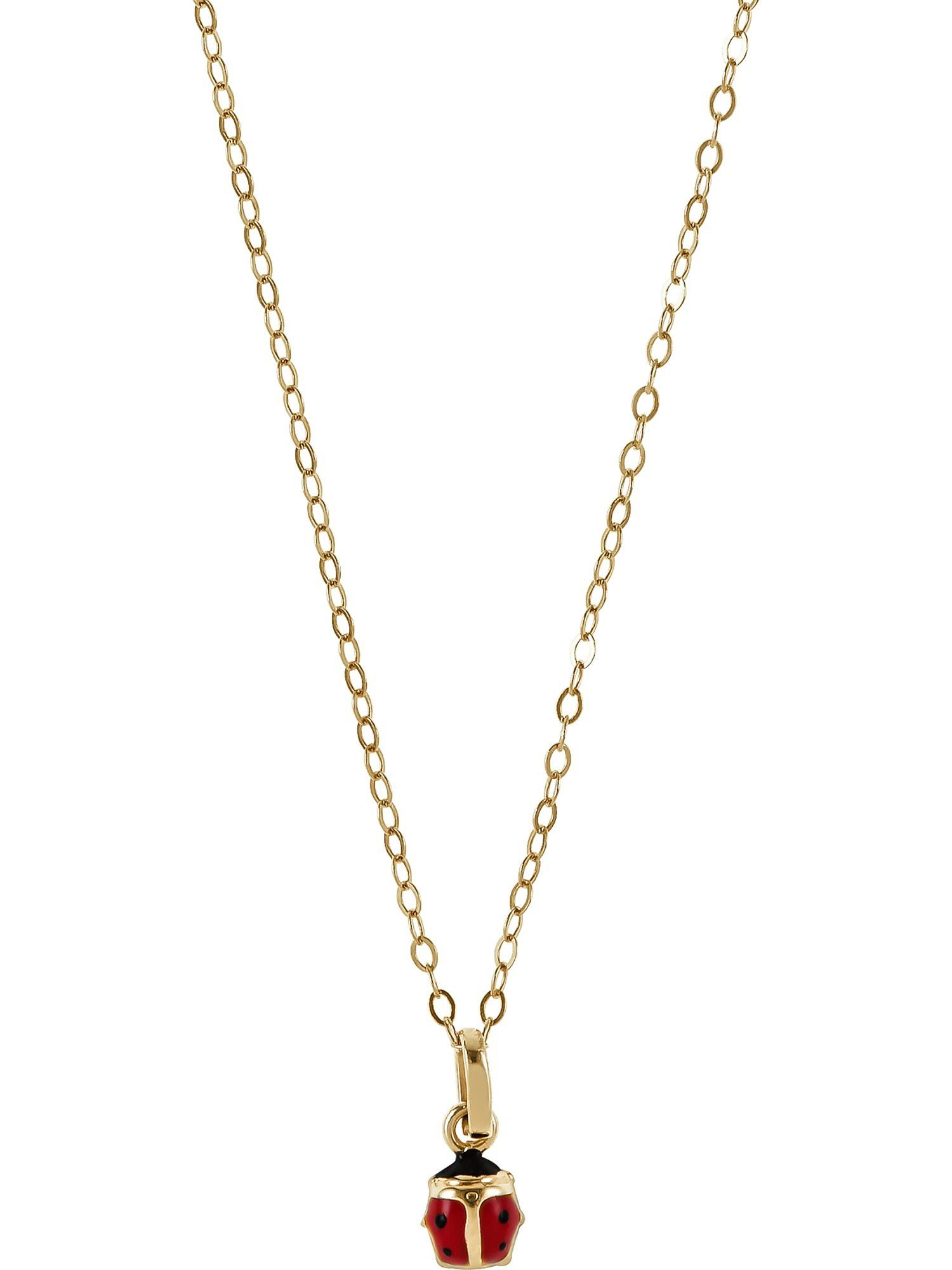 FAVS Collier FAVS Mädchen-Kette 375er Gelbgold